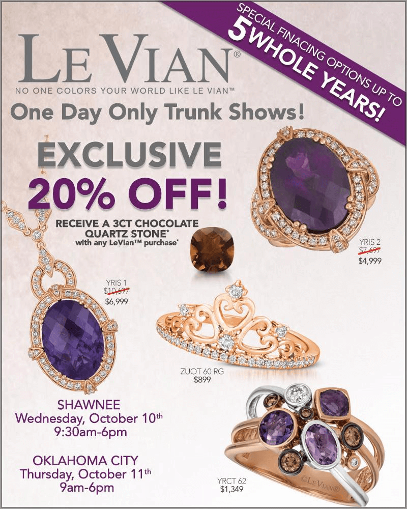 Le Vian Trunk Show Le Vian Trunk Show