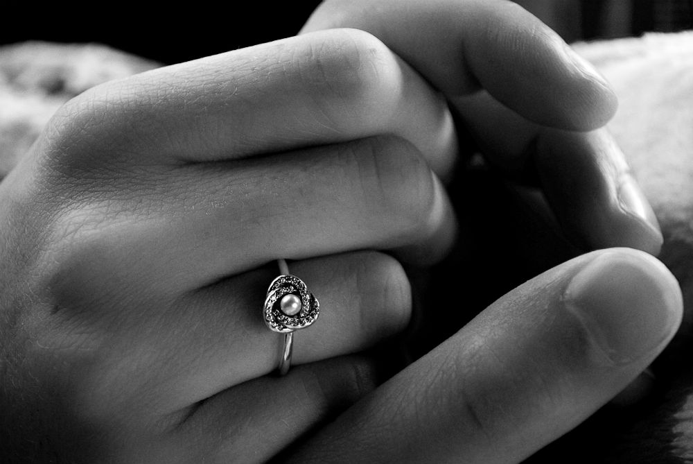 Pearl rings at Huntington Fine Jewelers