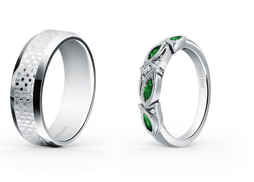 Kirk Kara Wedding Bands at Huntington Fine Jewelers