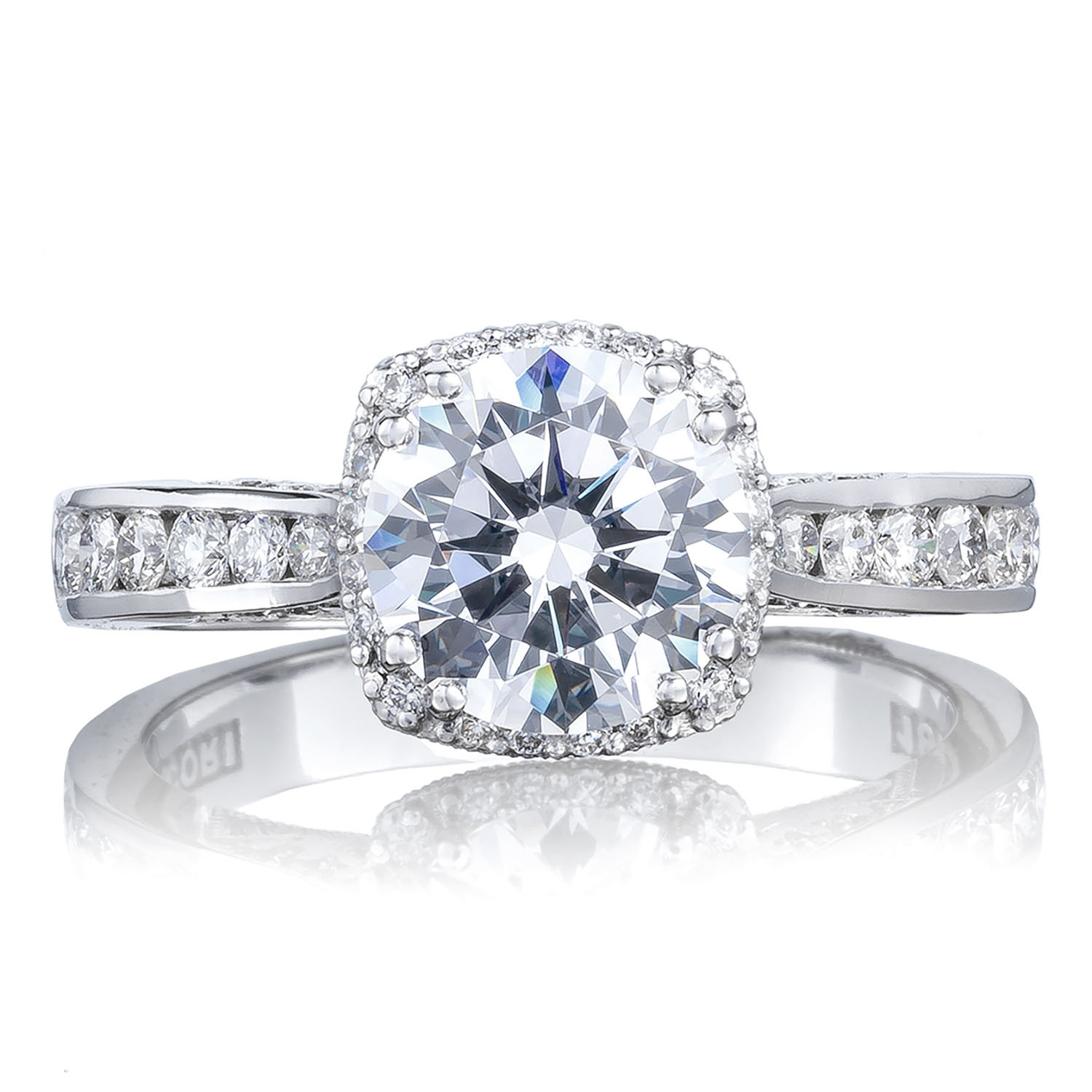 TACORI Dantela Engagement Ring 2646-3RDC75W