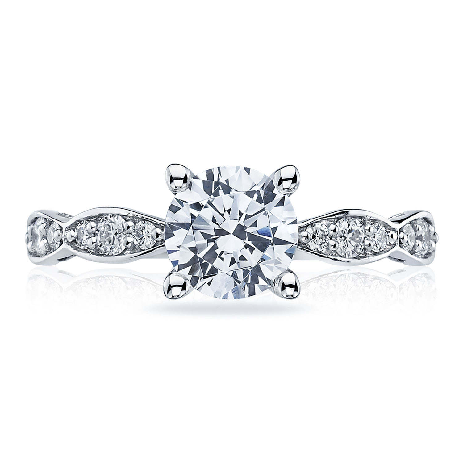 TACORI Sculpted Crescent Engagement Ring 46-25RD65W