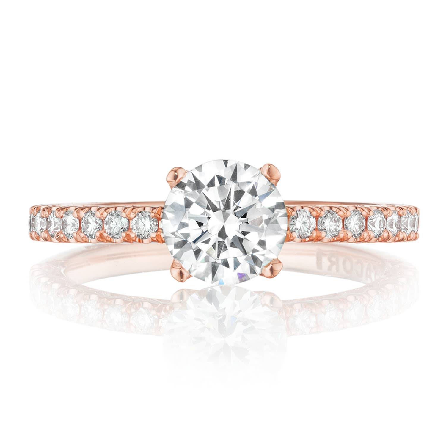 TACORI Petite Crescent Engagement Ring HT2545RD65PK TACORI Petite Crescent Engagement Ring HT2545RD65PK