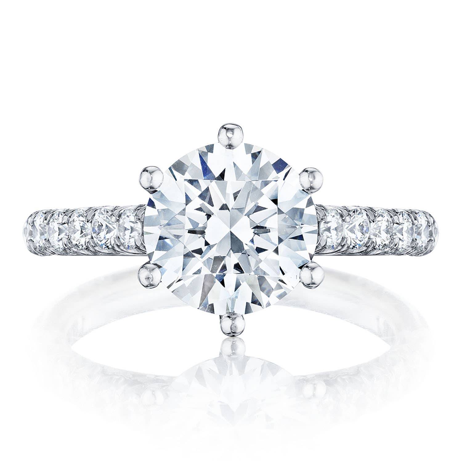 TACORI Petite Crescent Engagement Ring HT254625RD9 TACORI Petite Crescent Engagement Ring HT254625RD9