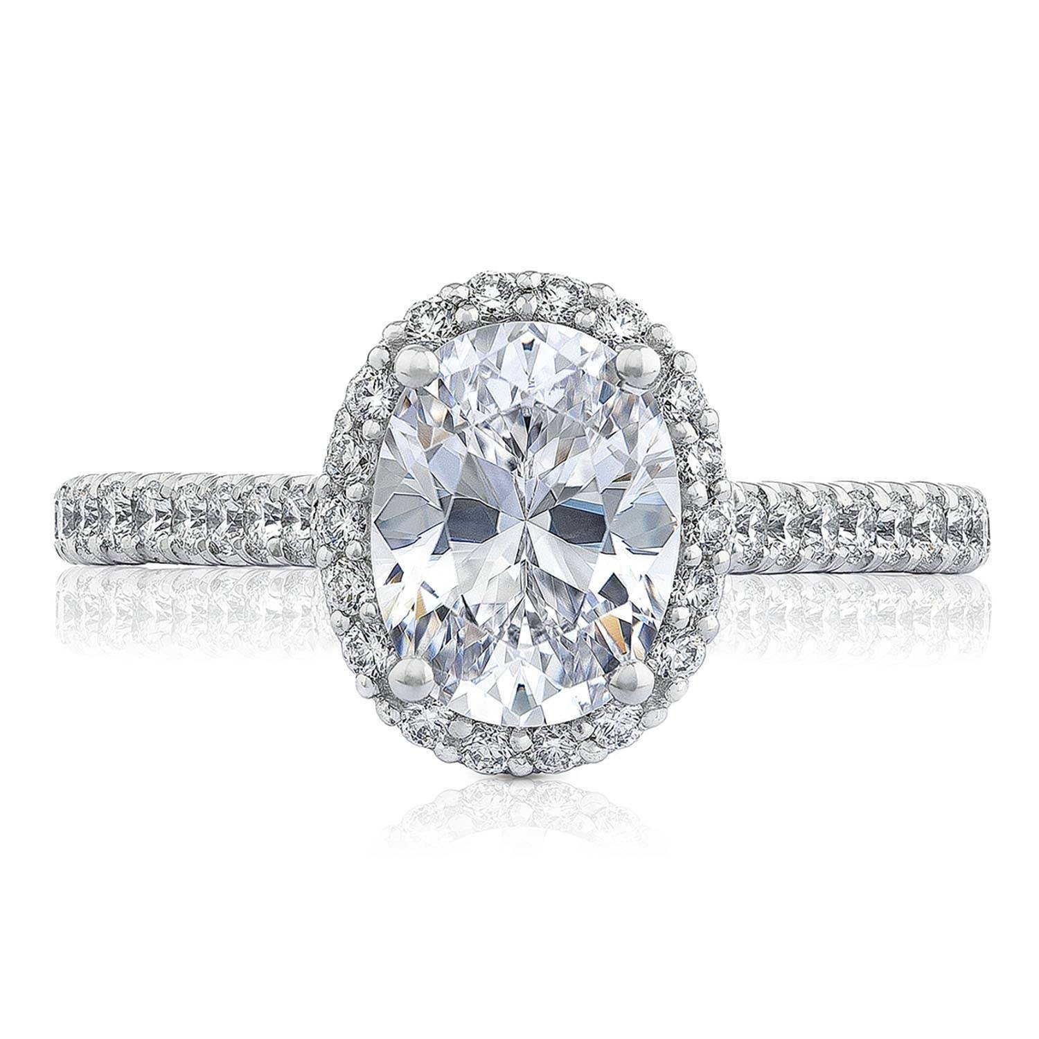 TACORI Petite Crescent Engagement Ring HT2547OV85X65W TACORI Petite Crescent Engagement Ring HT2547OV85X65W