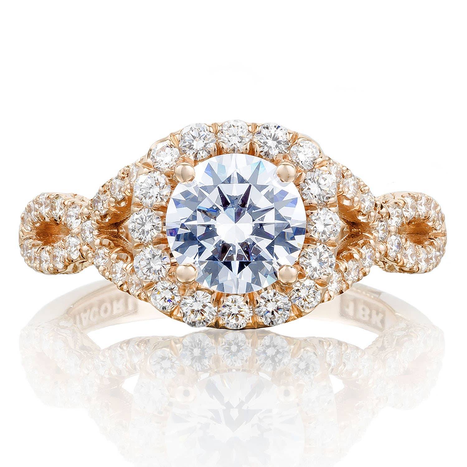 TACORI Petite Crescent Engagement Ring HT2549CU65PK TACORI Petite Crescent Engagement Ring HT2549CU65PK