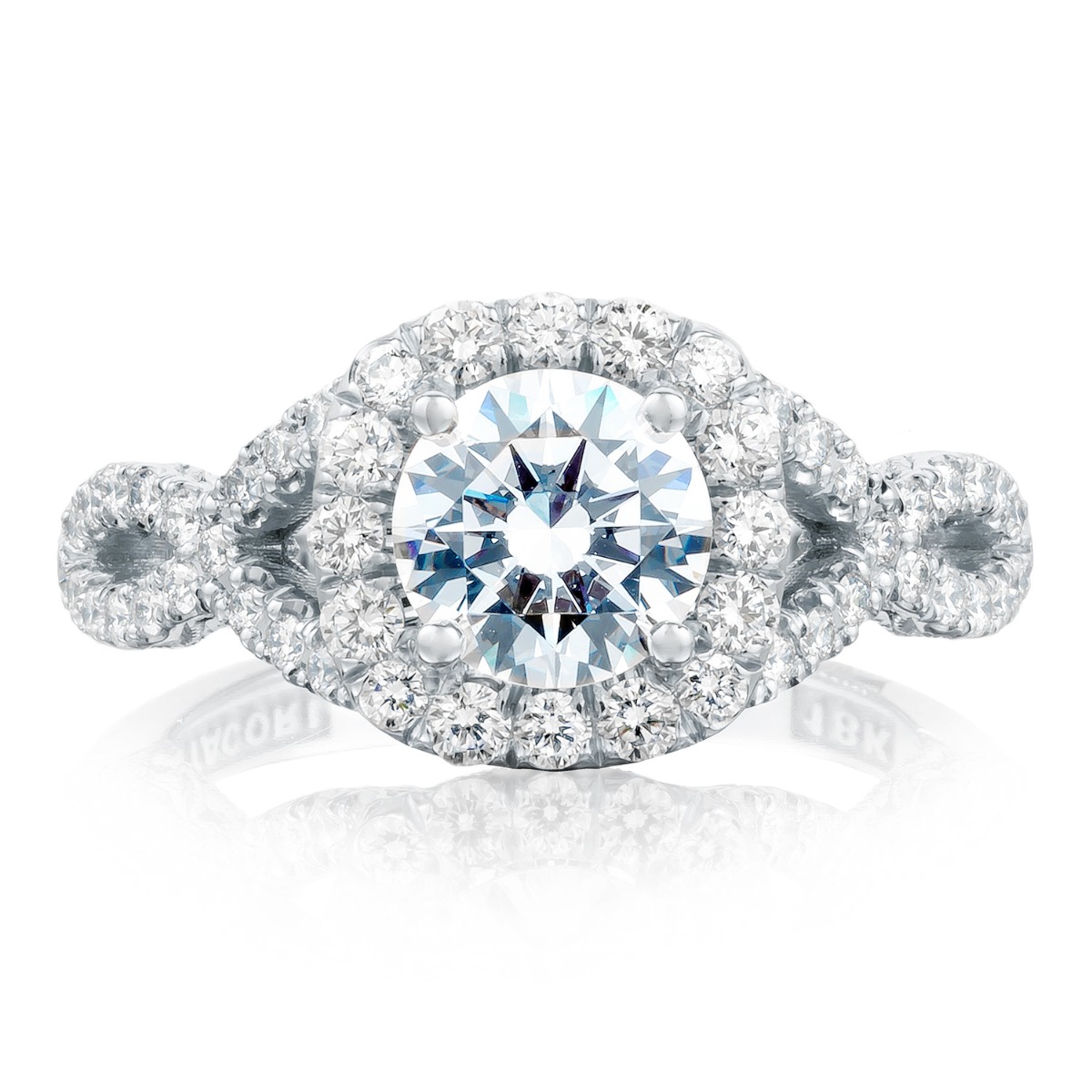 TACORI Petite Crescent Engagement Ring HT2549CU65W TACORI Petite Crescent Engagement Ring HT2549CU65W
