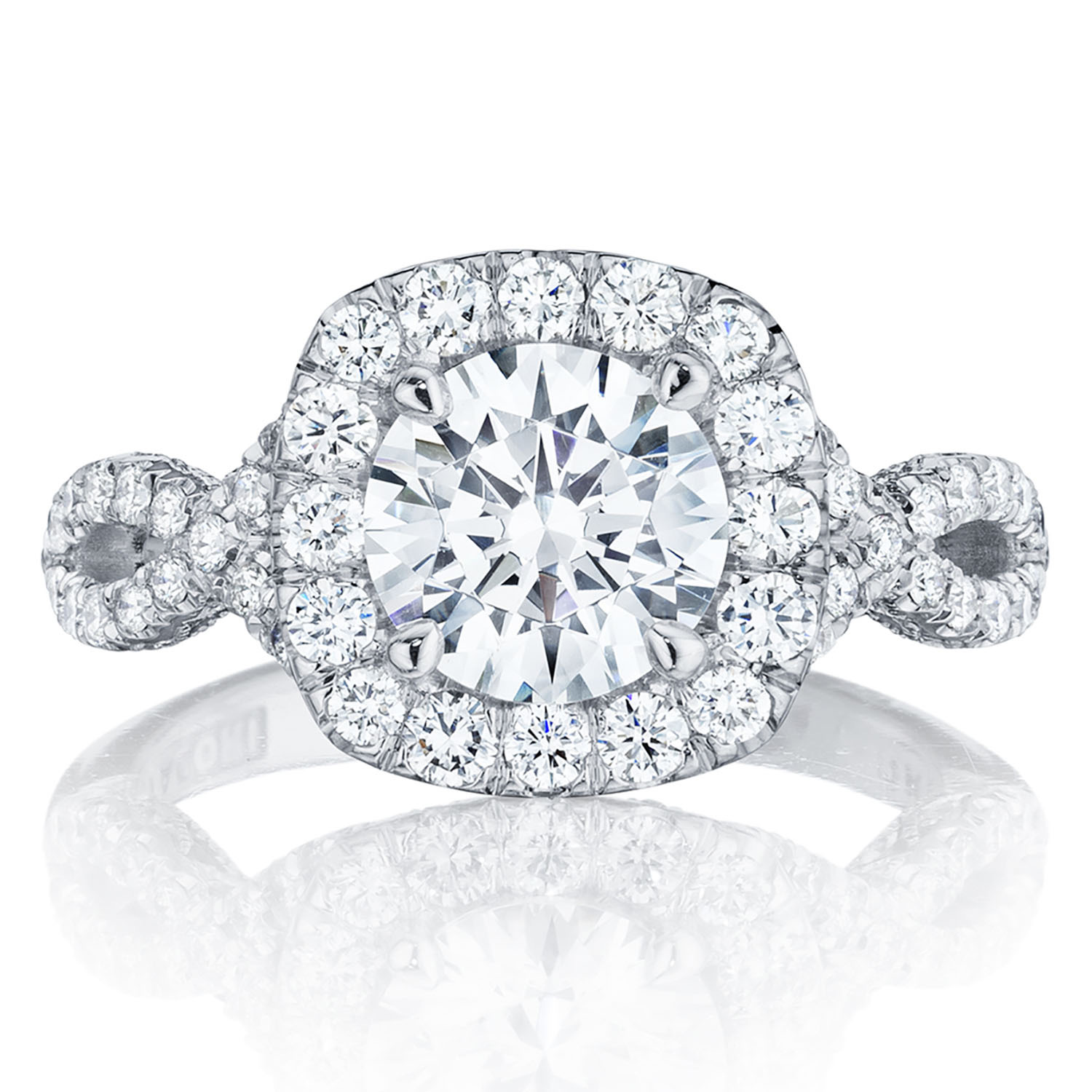 TACORI Petite Crescent Engagement Ring HT2549CU75W TACORI Petite Crescent Engagement Ring HT2549CU75W