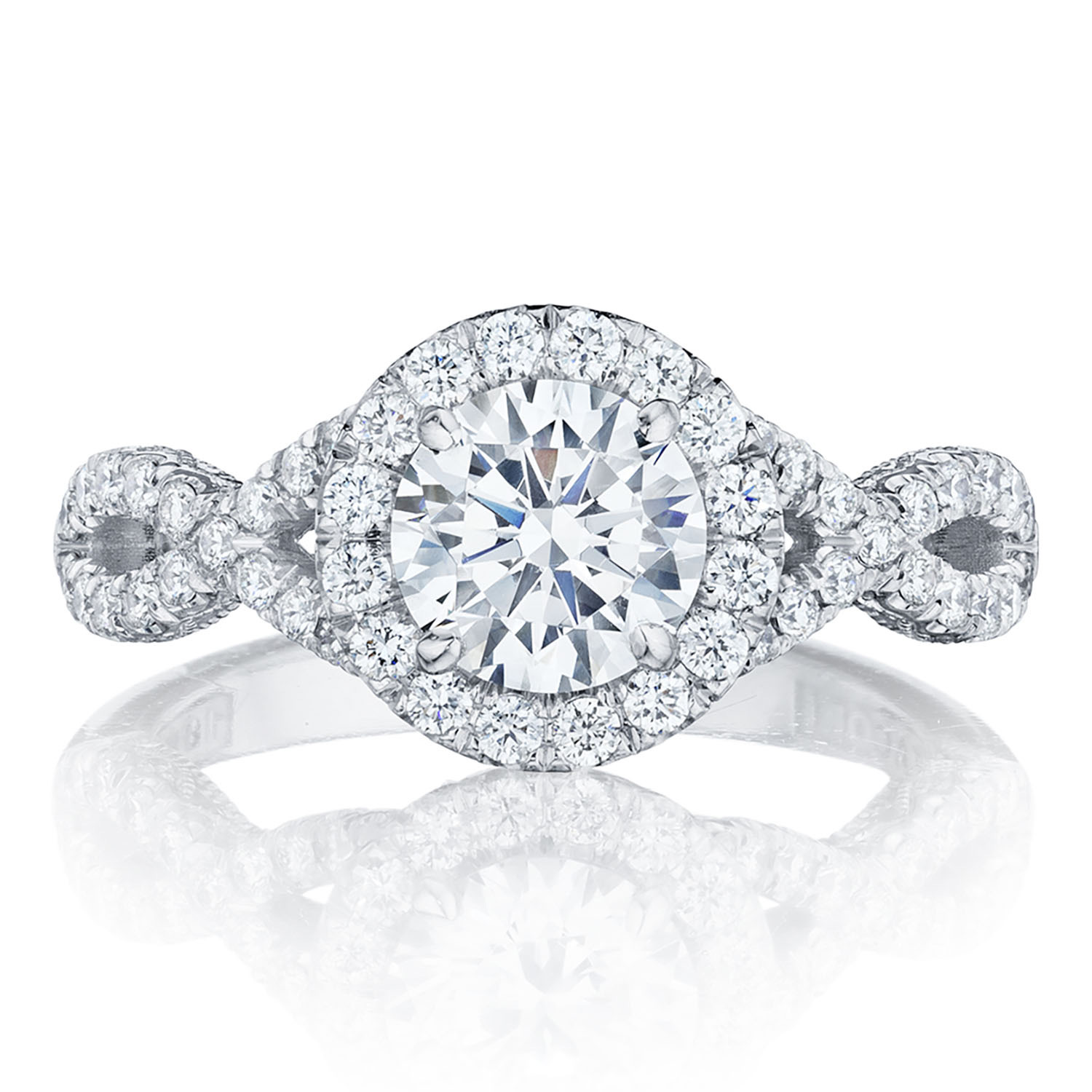 TACORI Petite Crescent Engagement Ring HT2549RD65