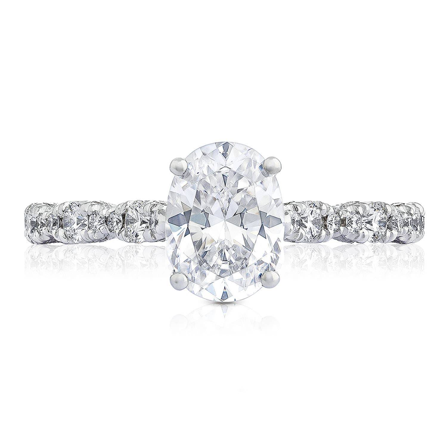 TACORI Petite Crescent Engagement Ring HT2558OV8X6W
