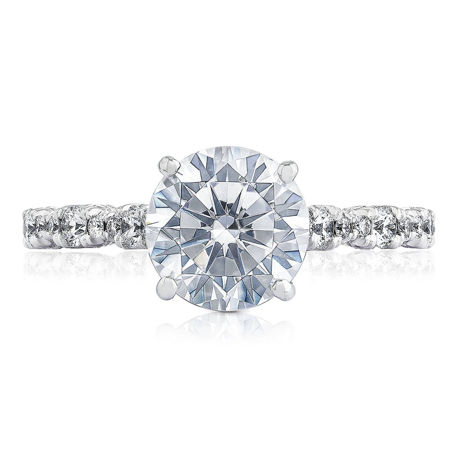 TACORI Petite Crescent Engagement Ring HT2558RD8W TACORI Petite Crescent Engagement Ring HT2558RD8W