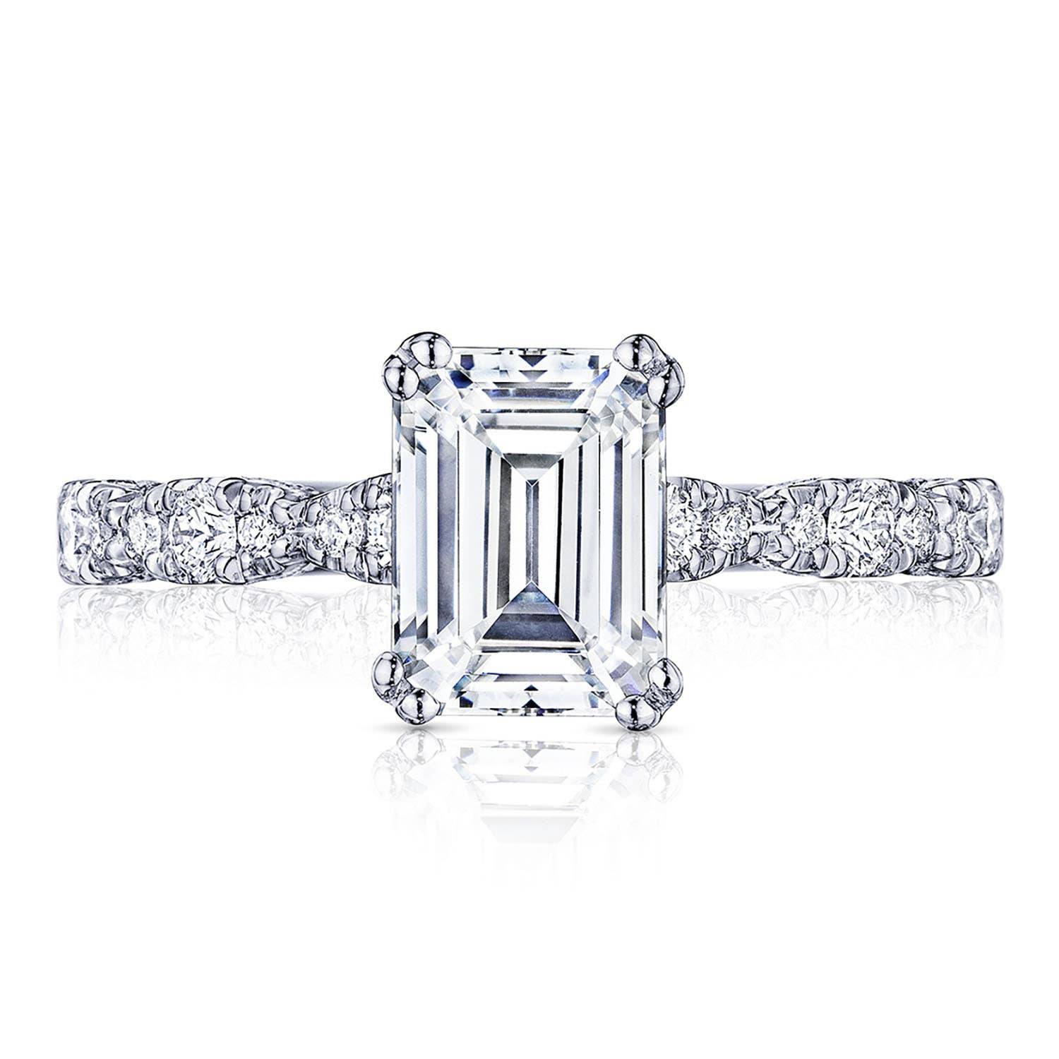 TACORI Petite Crescent Engagement Ring HT2559EC8X6W