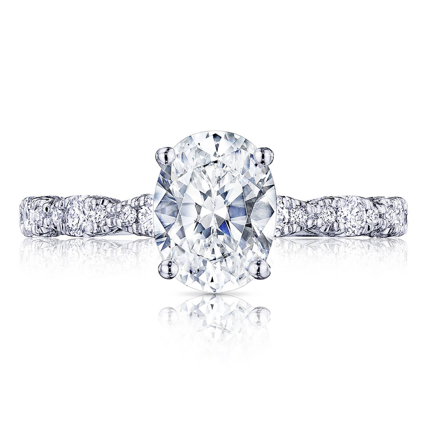 TACORI Petite Crescent Engagement Ring HT2559OV85X65W TACORI Petite Crescent Engagement Ring HT2559OV85X65W