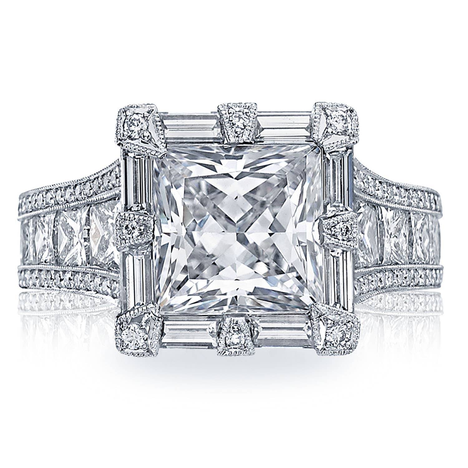 TACORI Classic Crescent,  RoyalT Engagement Ring HT2601PR85