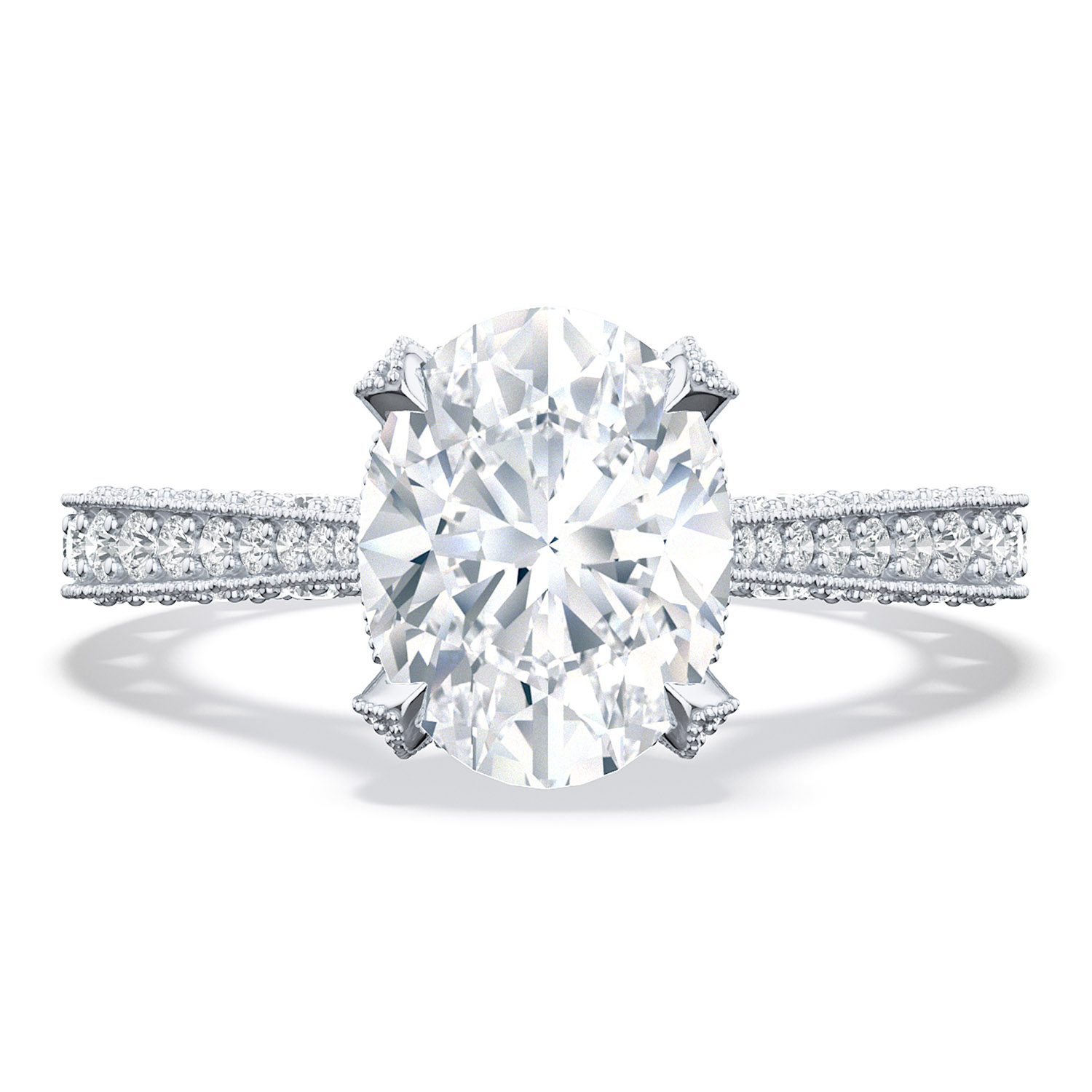 TACORI Classic Crescent Engagement Ring HT2626OV9X7