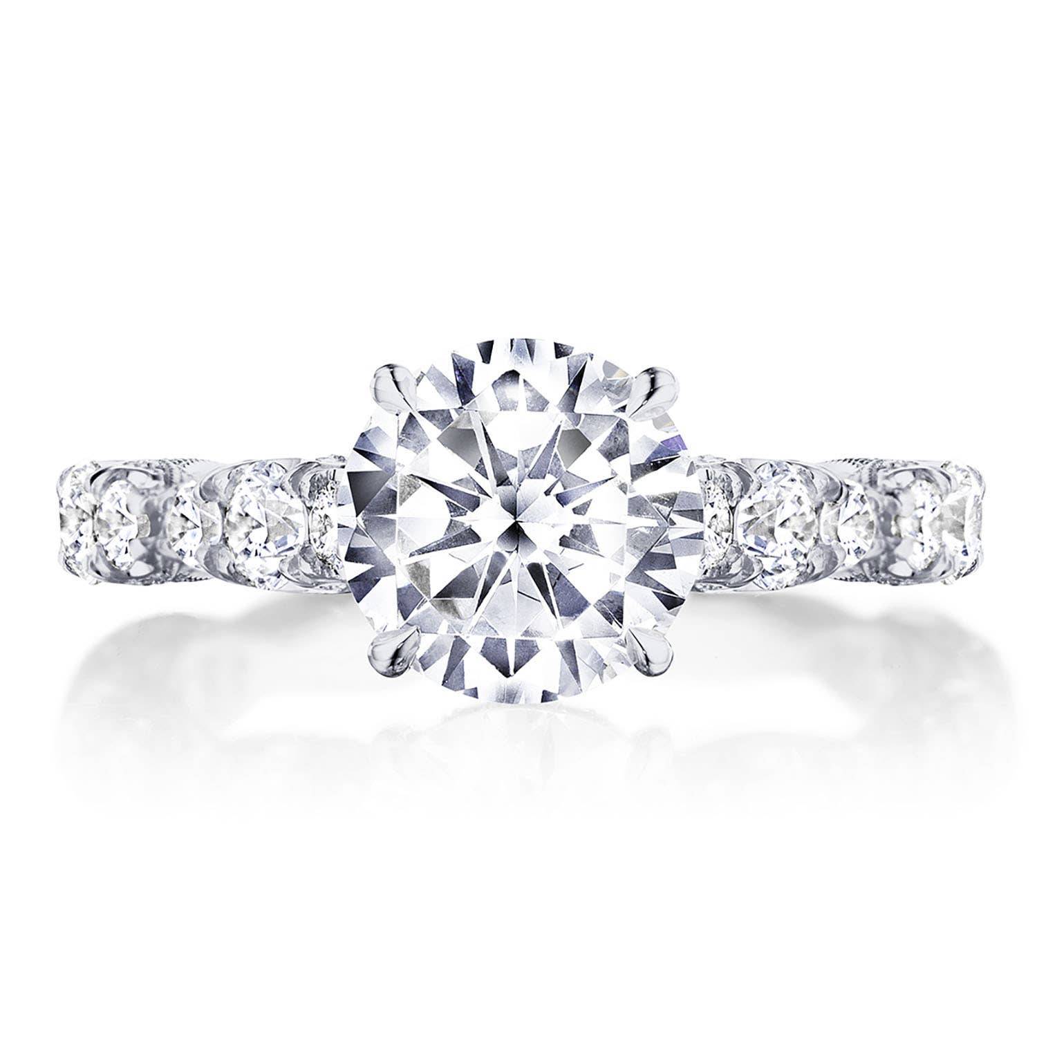 TACORI Petite Crescent,  RoyalT Engagement Ring HT2654RD9