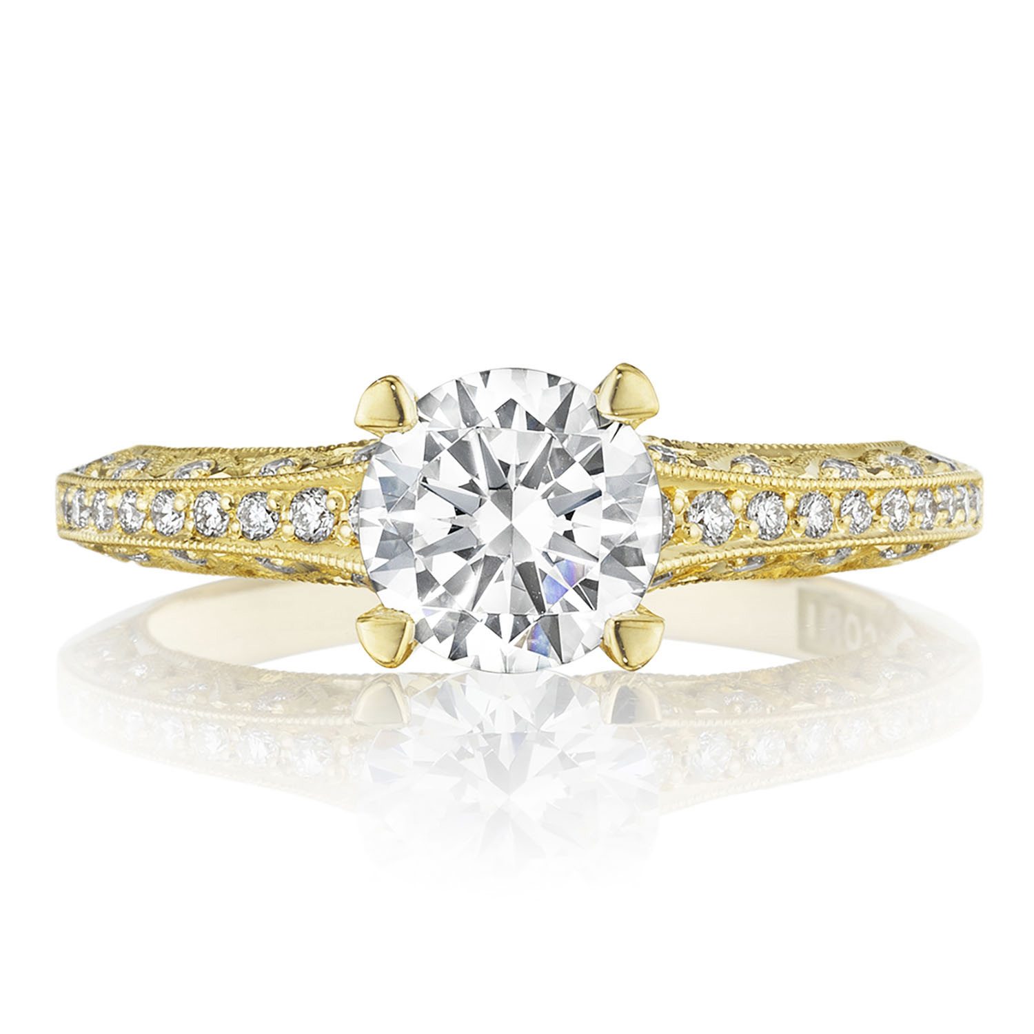 TACORI Classic Crescent Engagement Ring 2616RD65Y TACORI Classic Crescent Engagement Ring 2616RD65Y