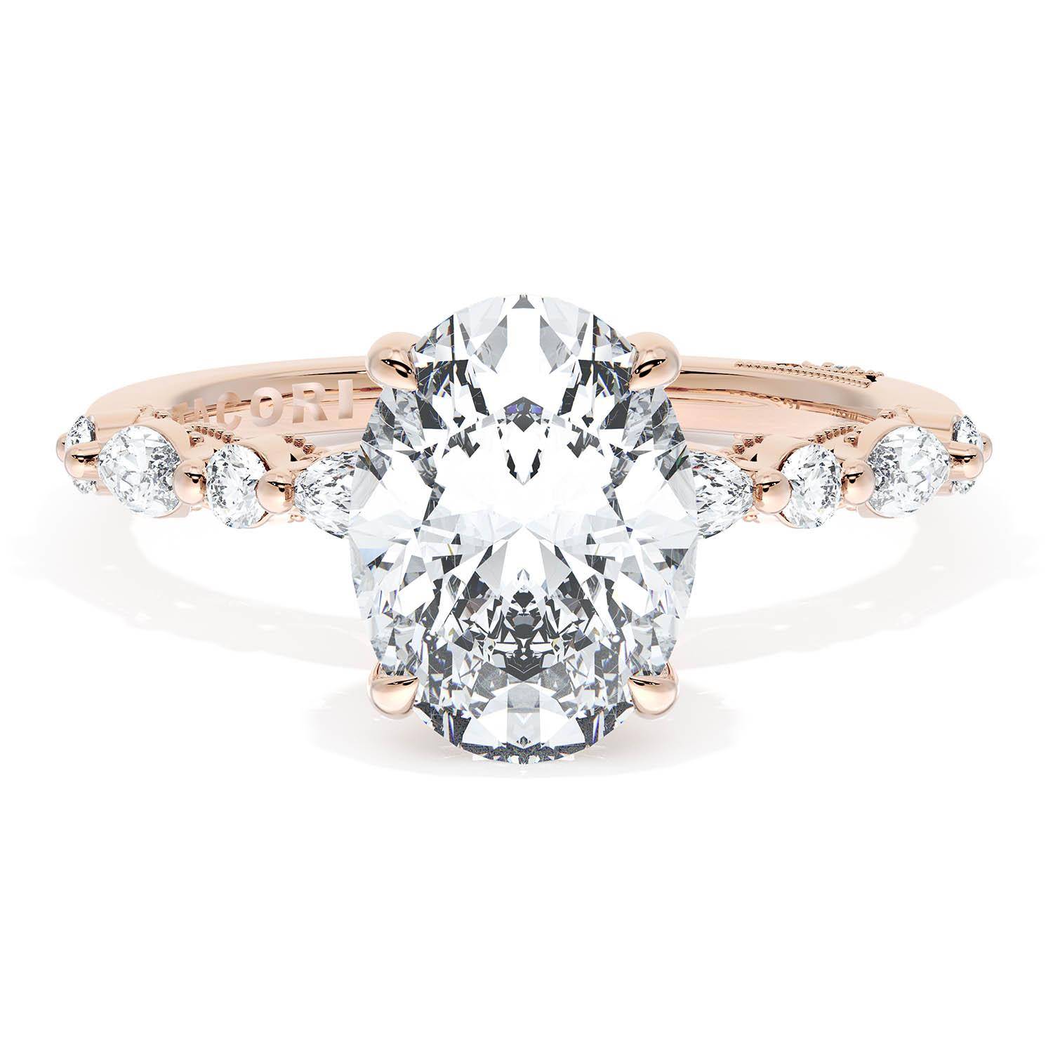 TACORI Sculpted Crescent Engagement Ring 272822OV95x7PK TACORI Sculpted Crescent Engagement Ring 272822OV95x7PK