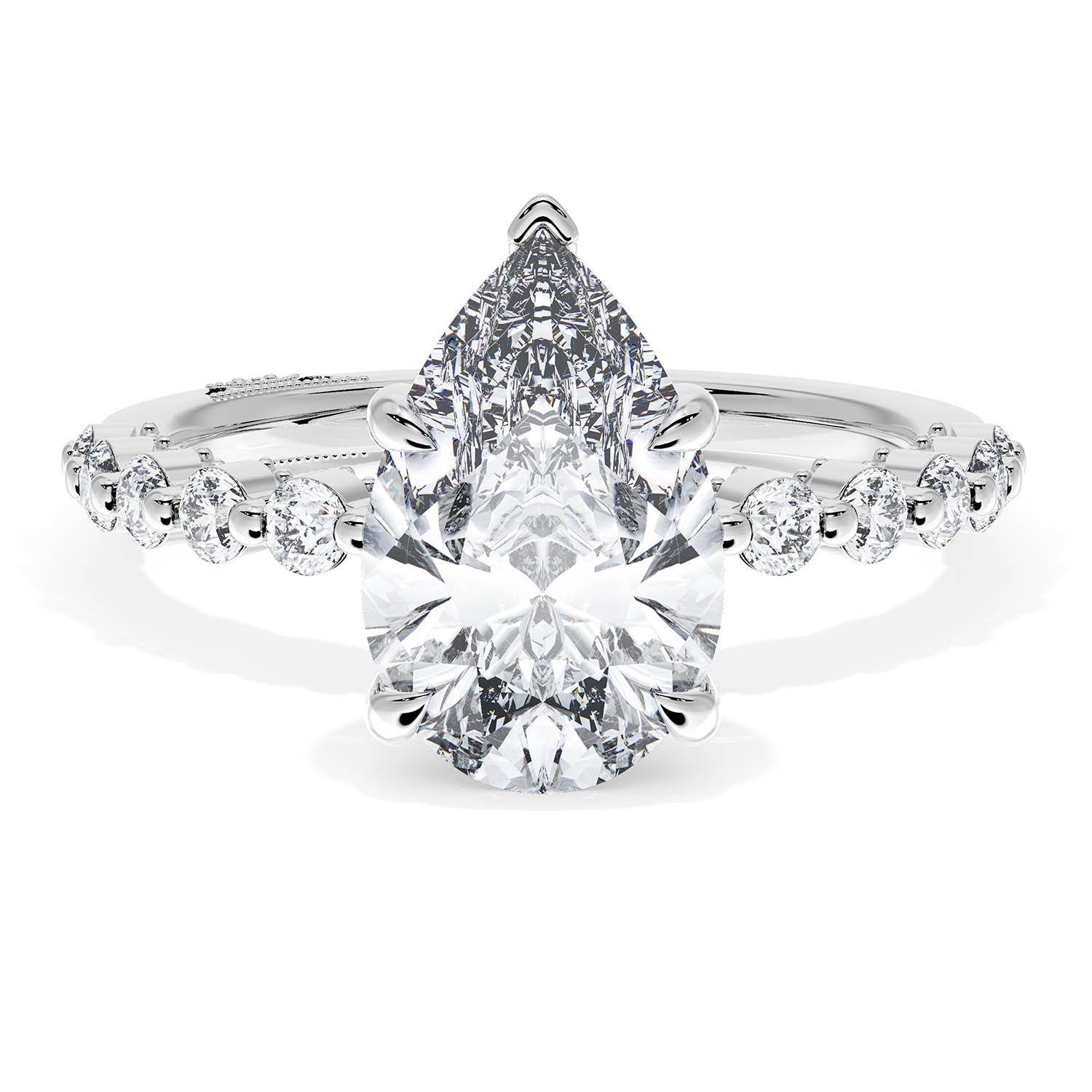 TACORI Sculpted Crescent Engagement Ring 2666PS11x7W TACORI Sculpted Crescent Engagement Ring 2666PS11x7W
