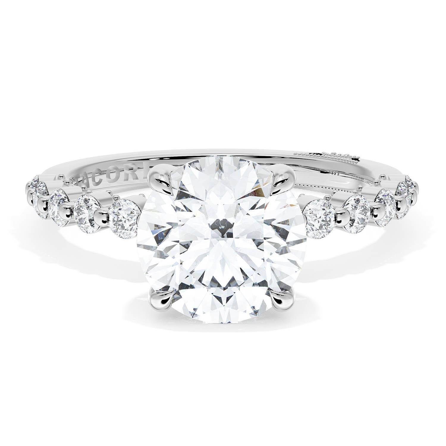 TACORI Sculpted Crescent Engagement Ring 2666RD8PL TACORI Sculpted Crescent Engagement Ring 2666RD8PL