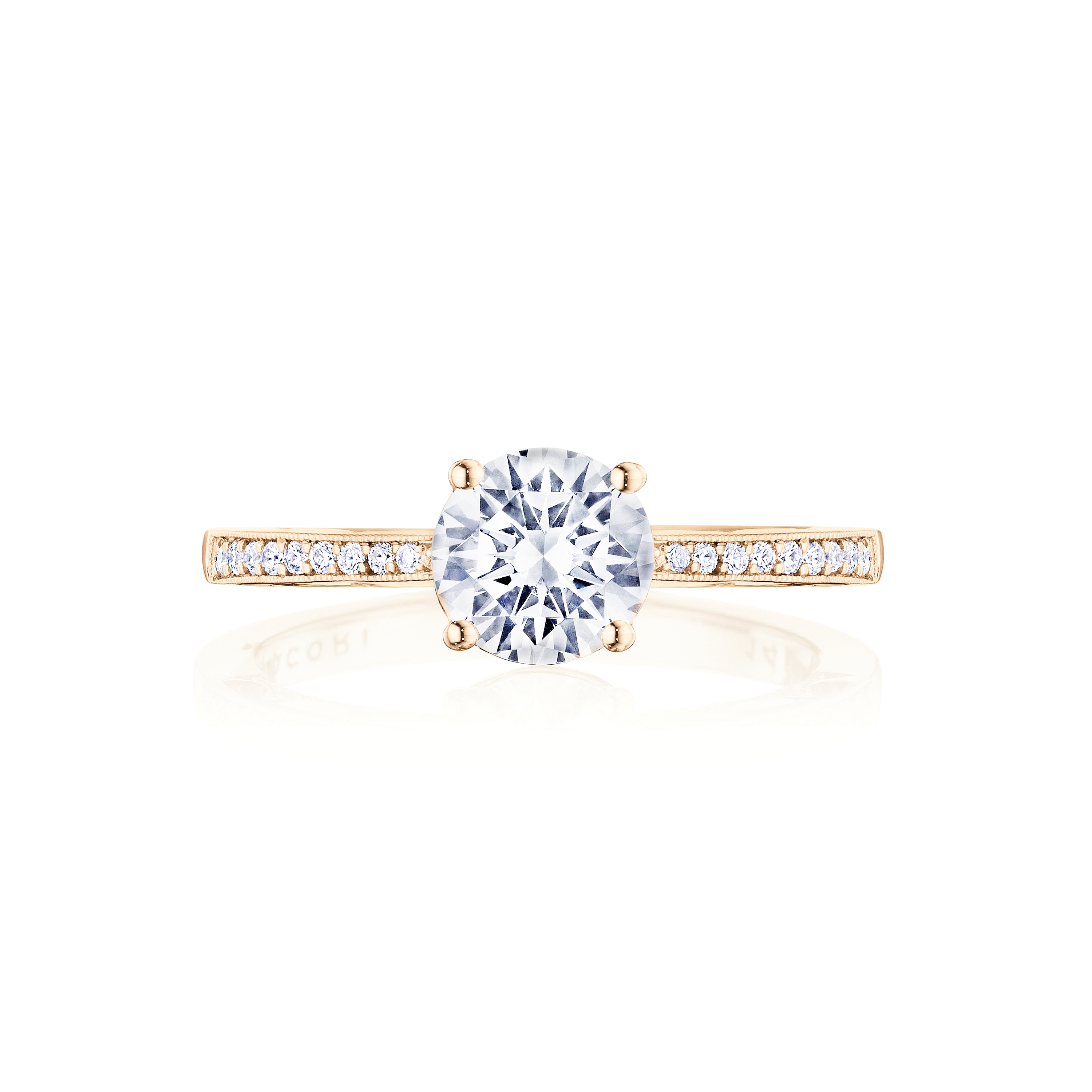 TACORI Coastal Crescent Engagement Ring P102RD65FPK TACORI Coastal Crescent Engagement Ring P102RD65FPK