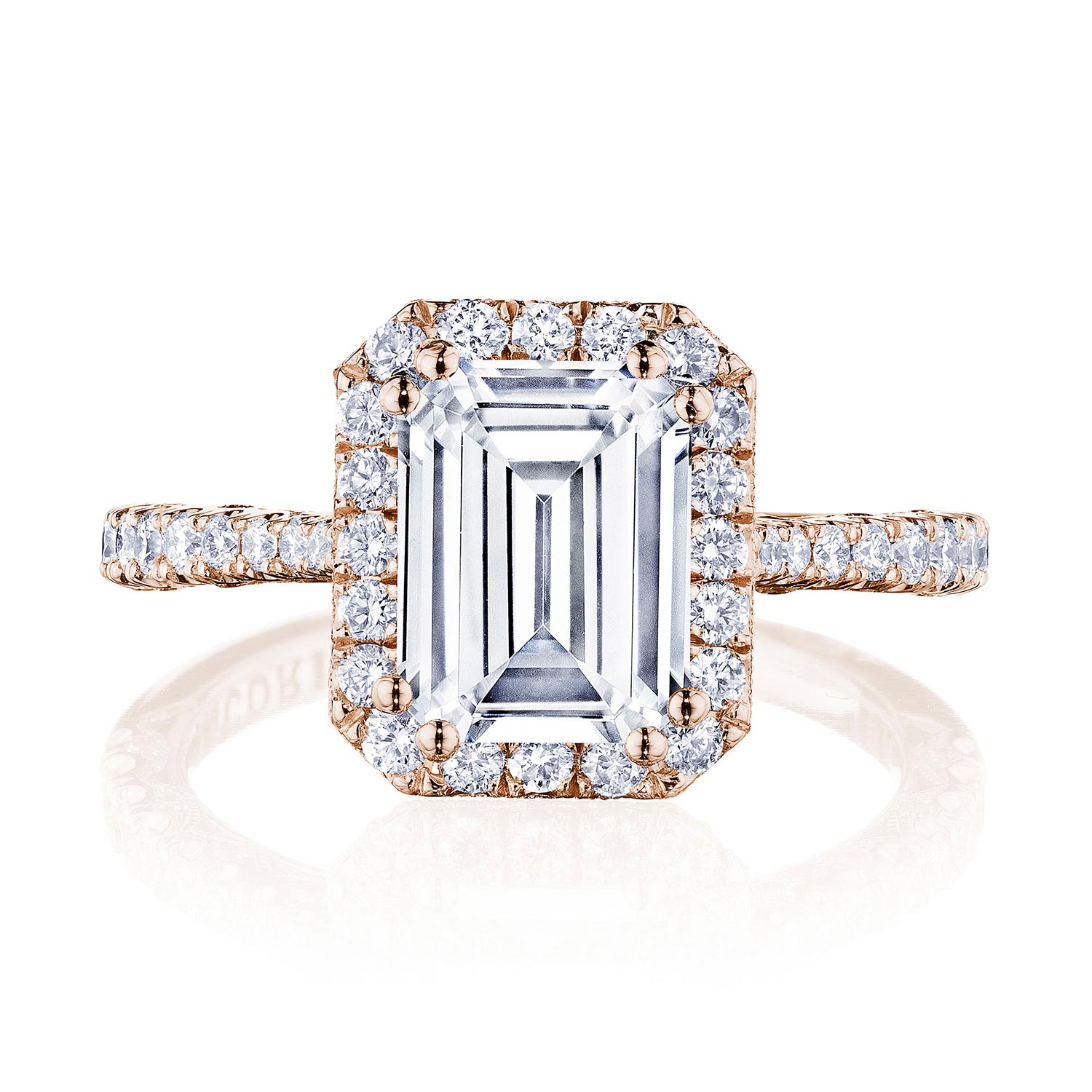 TACORI Petite Crescent Engagement Ring HT2571EC85X65PK TACORI Petite Crescent Engagement Ring HT2571EC85X65PK