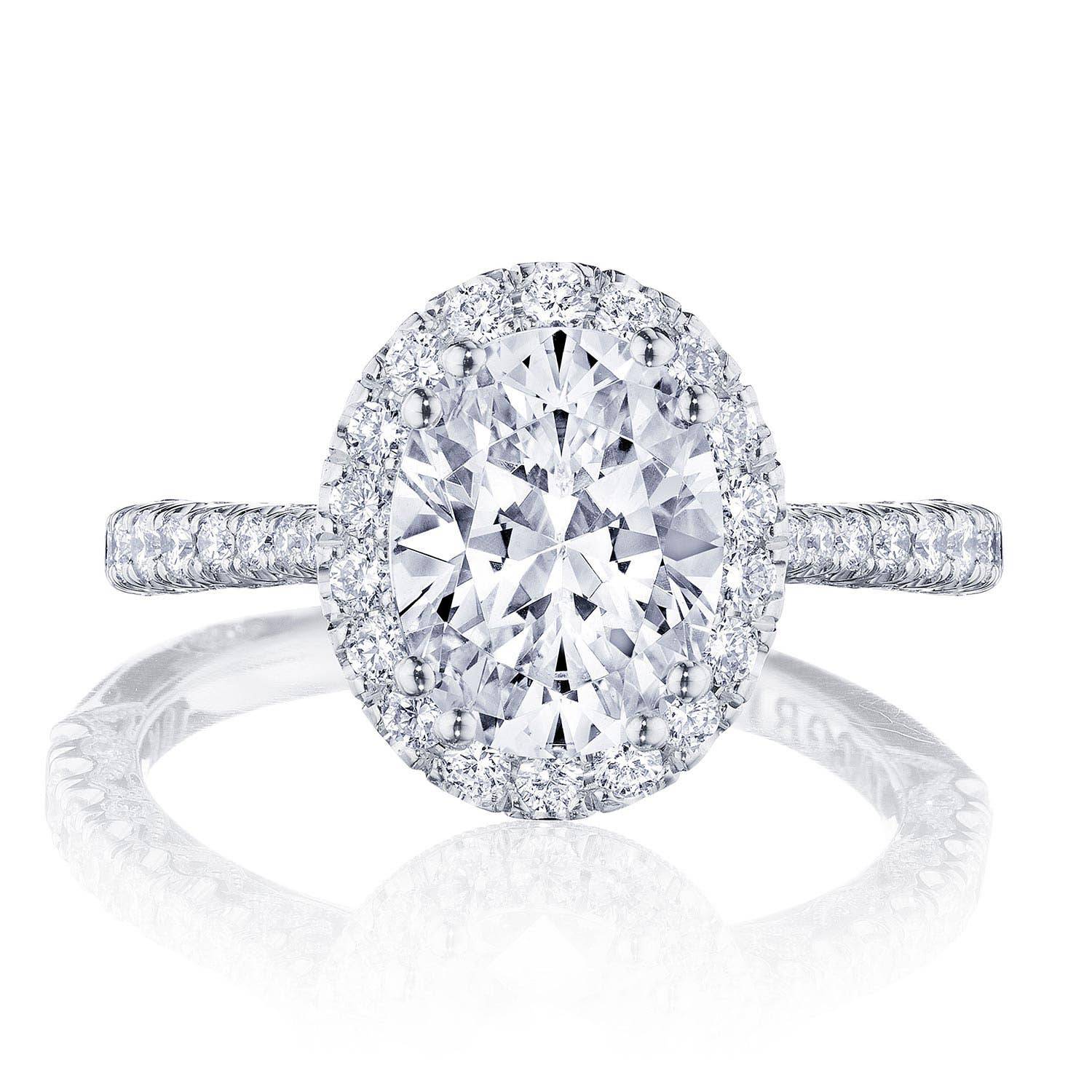 TACORI Petite Crescent Engagement Ring HT2571OV9X7 TACORI Petite Crescent Engagement Ring HT2571OV9X7