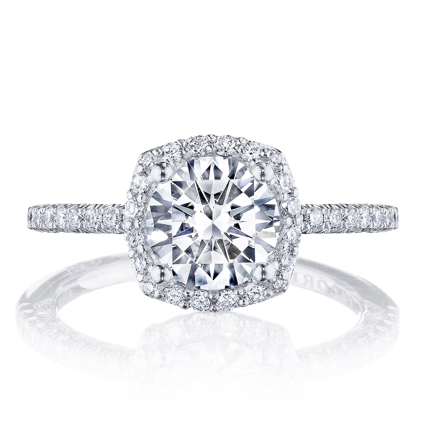 TACORI Petite Crescent Engagement Ring HT257215CU7W TACORI Petite Crescent Engagement Ring HT257215CU7W
