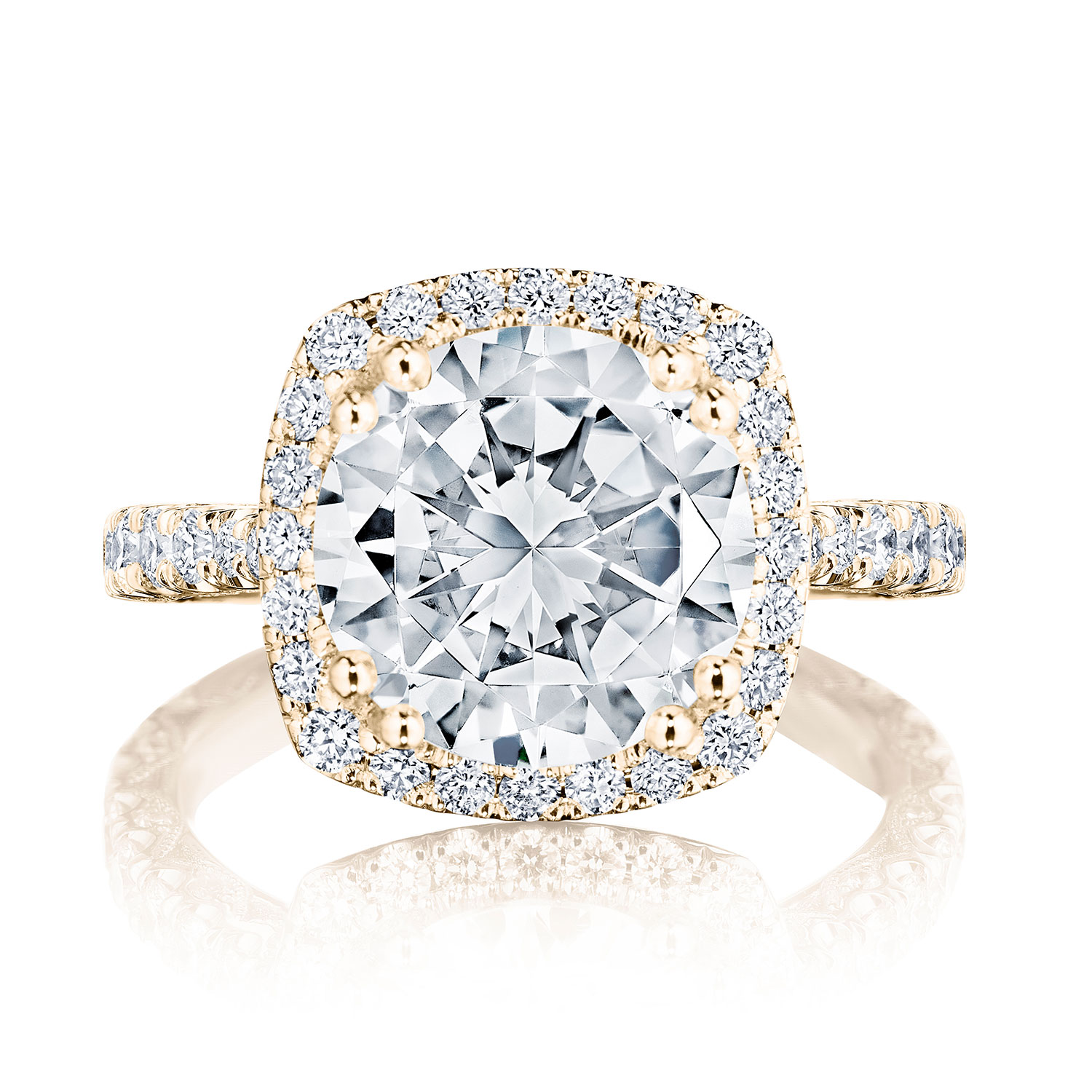 TACORI Petite Crescent Engagement Ring HT2670CU10PK TACORI Petite Crescent Engagement Ring HT2670CU10PK