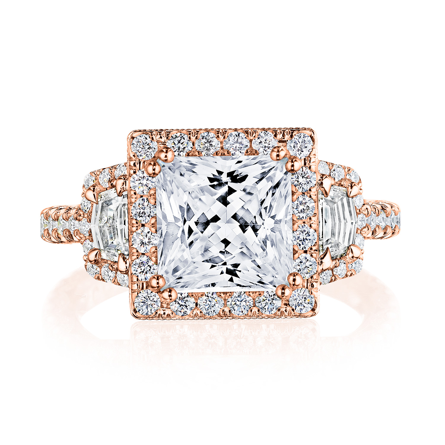 TACORI Petite Crescent, RoyalT Engagement Ring HT2677PR7PK TACORI Petite Crescent, RoyalT Engagement Ring HT2677PR7PK