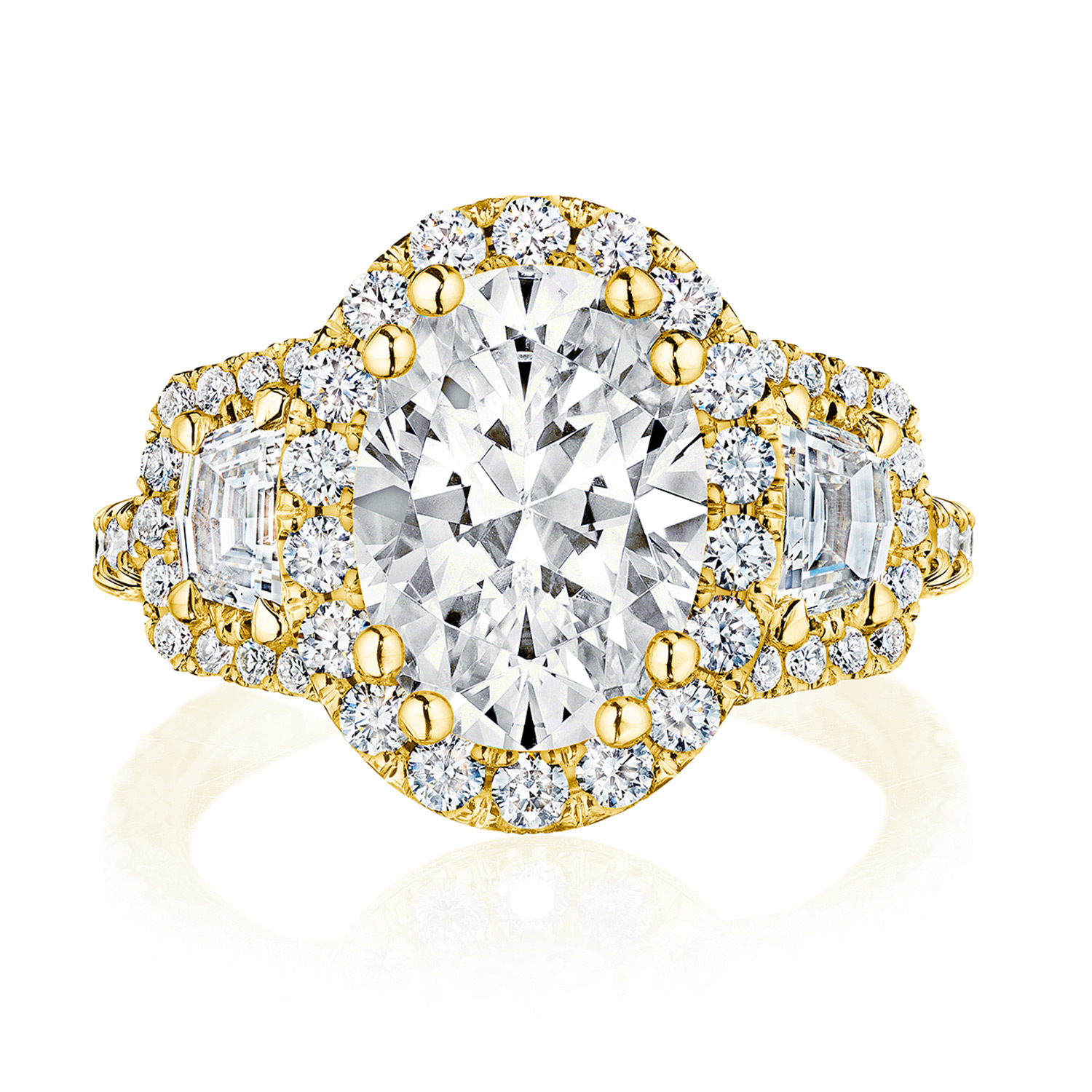 TACORI Petite Crescent, RoyalT Engagement Ring HT2678OV11X8Y TACORI Petite Crescent, RoyalT Engagement Ring HT2678OV11X8Y