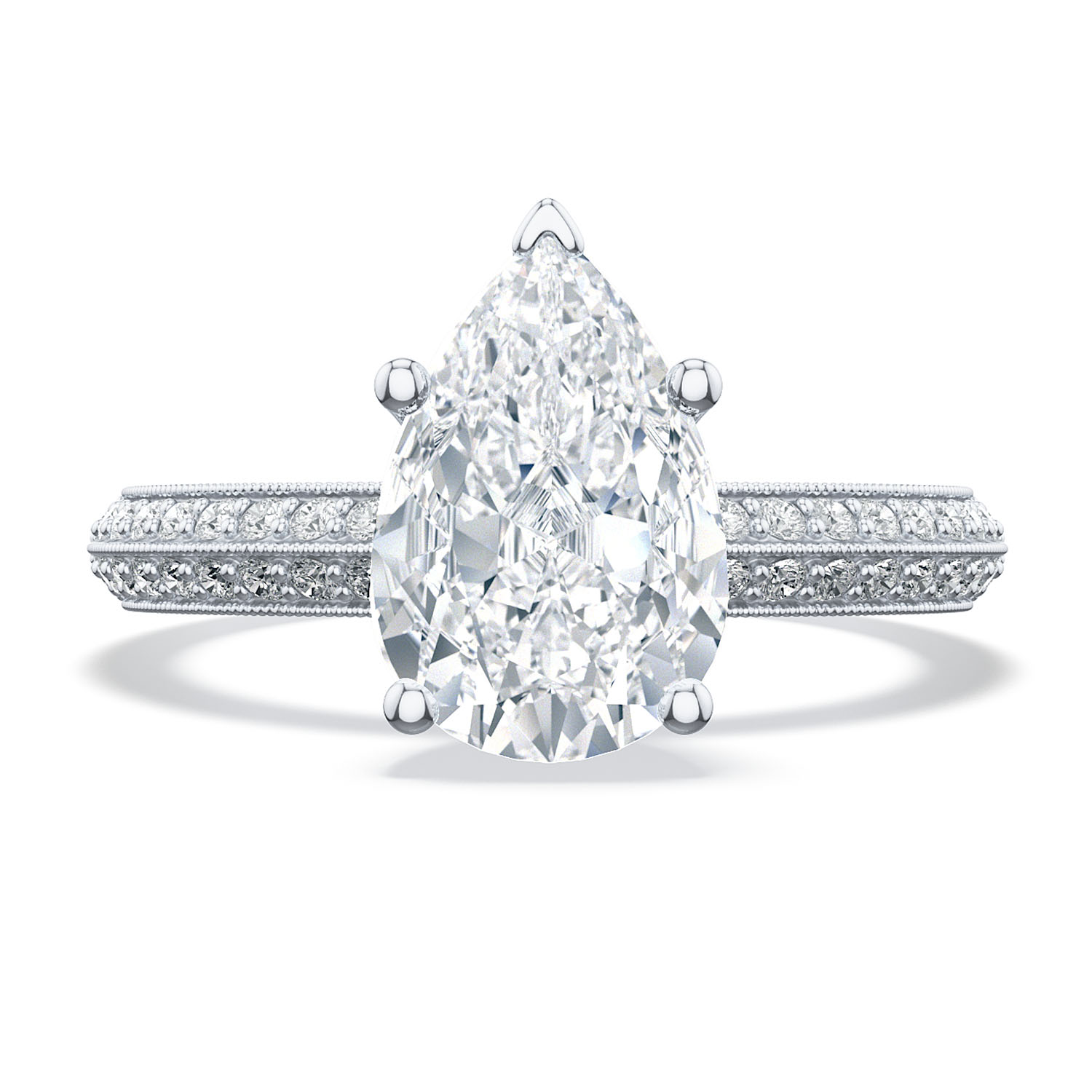TACORI Sculpted Crescent Engagement Ring 2686ps10x7 TACORI Sculpted Crescent Engagement Ring 2686ps10x7