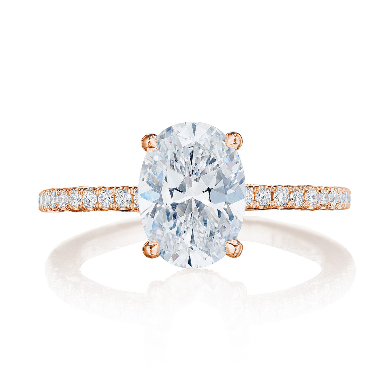 TACORI Dantela Engagement Ring 269017OV95X7PK TACORI Dantela Engagement Ring 269017OV95X7PK
