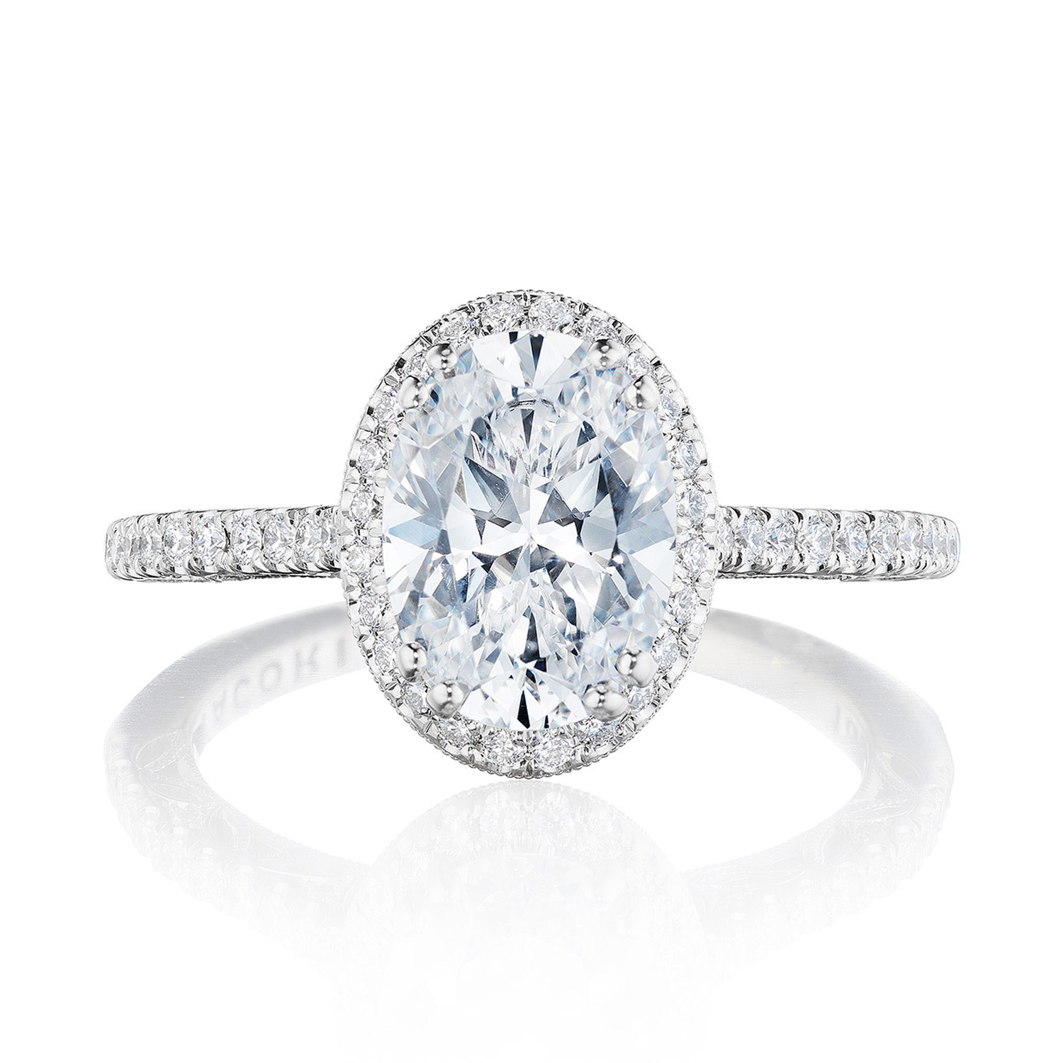TACORI Dantela Engagement Ring 269117OV95X7 TACORI Dantela Engagement Ring 269117OV95X7