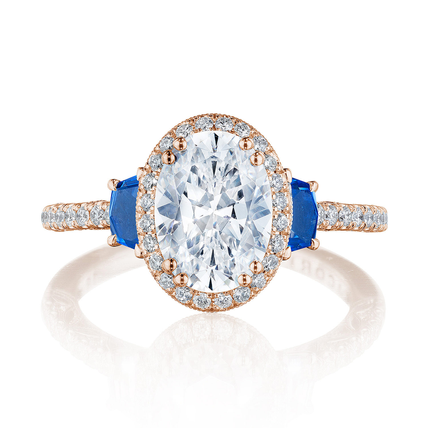 TACORI Dantela Engagement Ring 269217OV95X7BSP TACORI Dantela Engagement Ring 269217OV95X7BSP