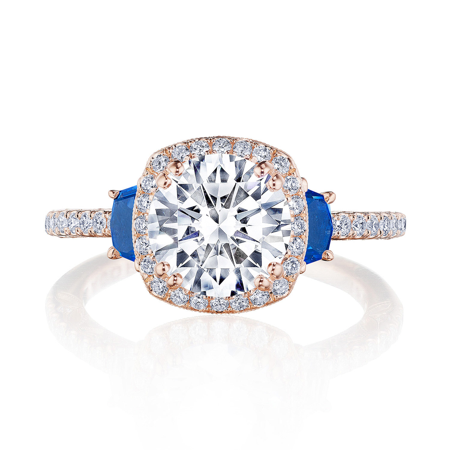 TACORI Dantela Engagement Ring 269217CU8BSPK TACORI Dantela Engagement Ring 269217CU8BSPK