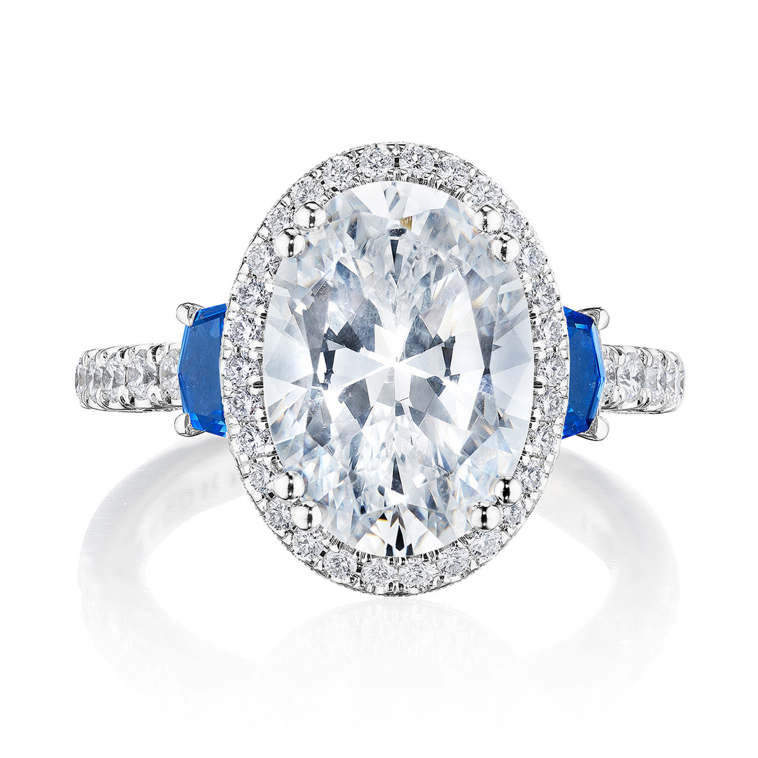 TACORI Dantela Engagement Ring 269322OV125X9BSW TACORI Dantela Engagement Ring 269322OV125X9BSW