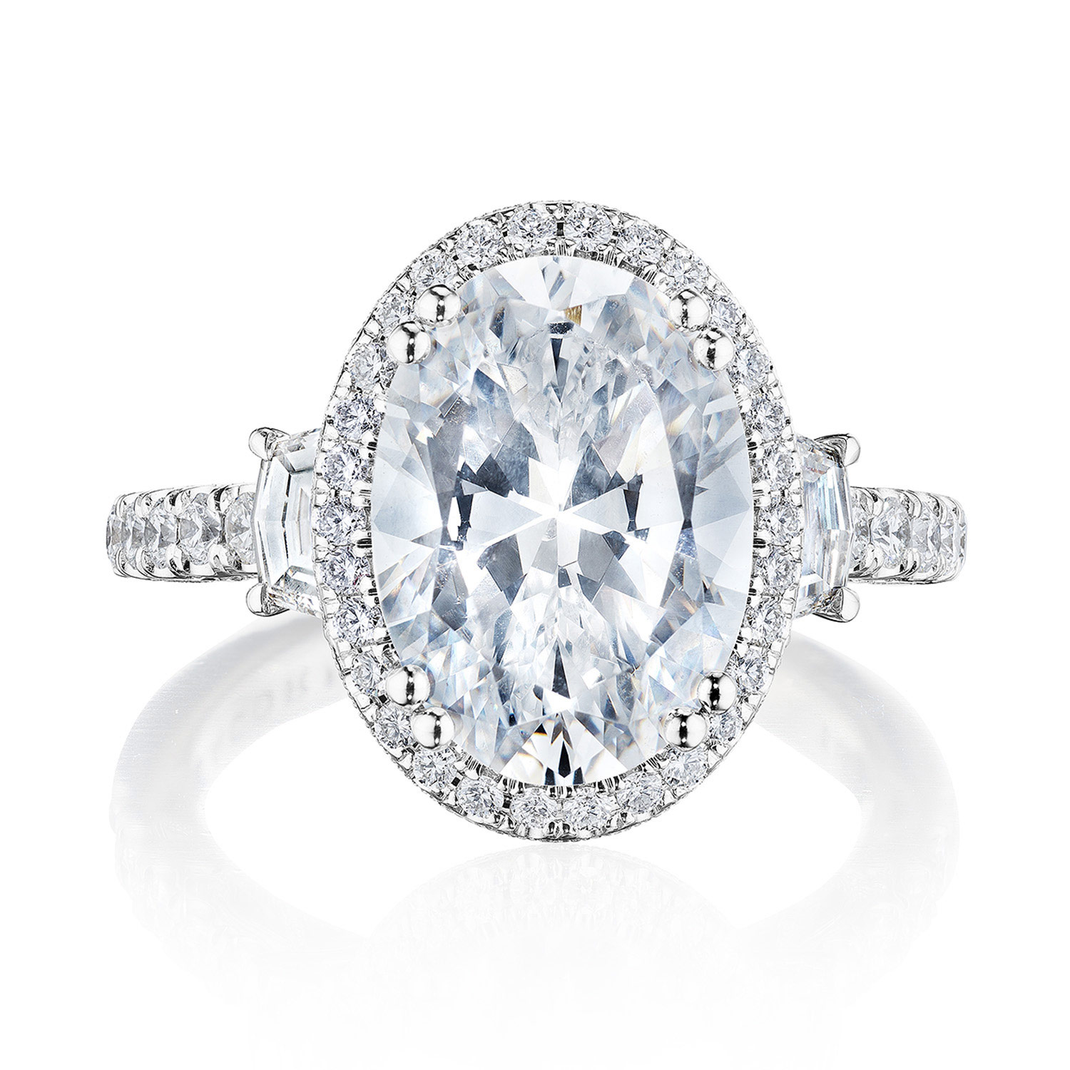 TACORI Dantela Engagement Ring 269322OV125X9W TACORI Dantela Engagement Ring 269322OV125X9W