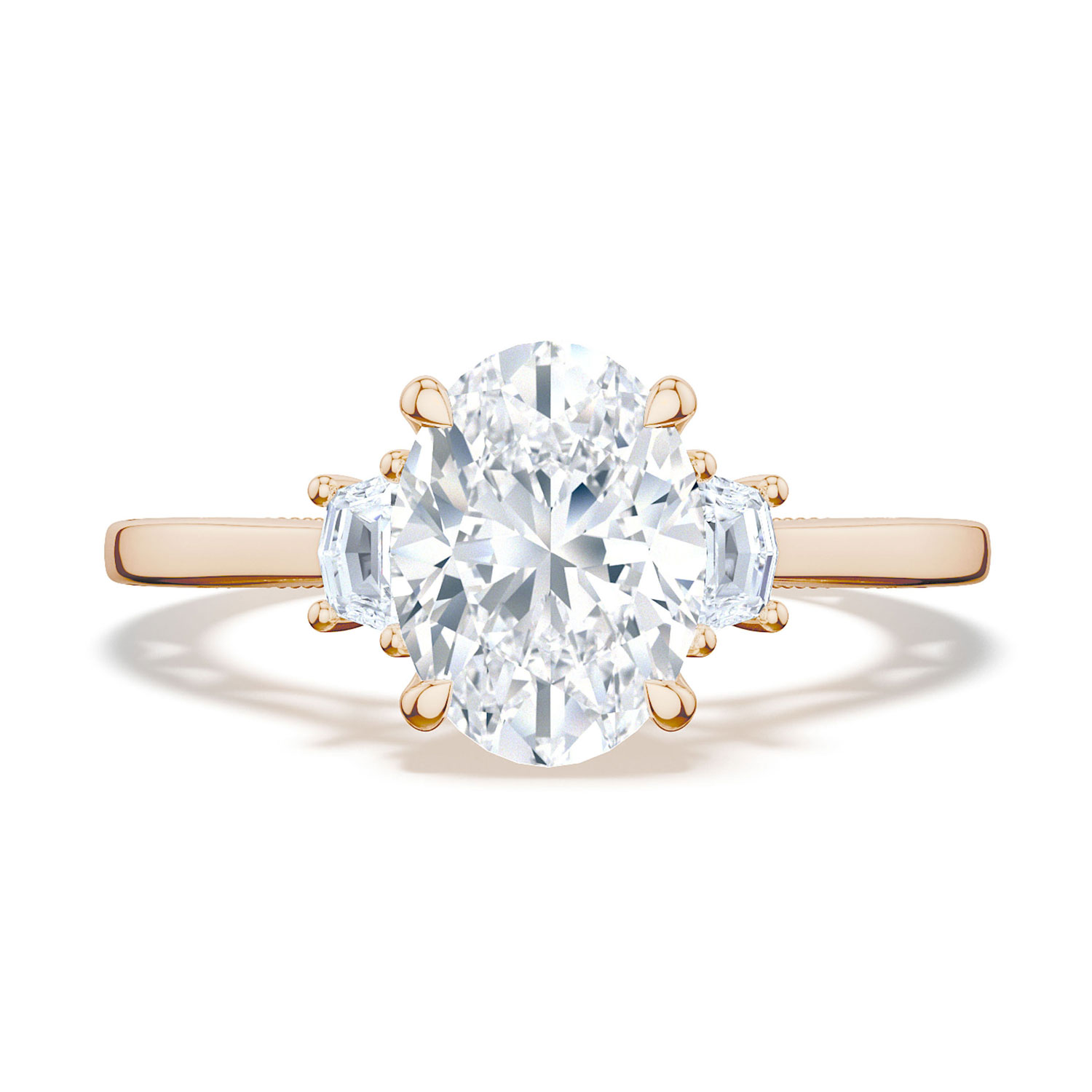 TACORI Lunetta Crescent Engagement Ring 272217OV75X55PK TACORI Lunetta Crescent Engagement Ring 272217OV75X55PK