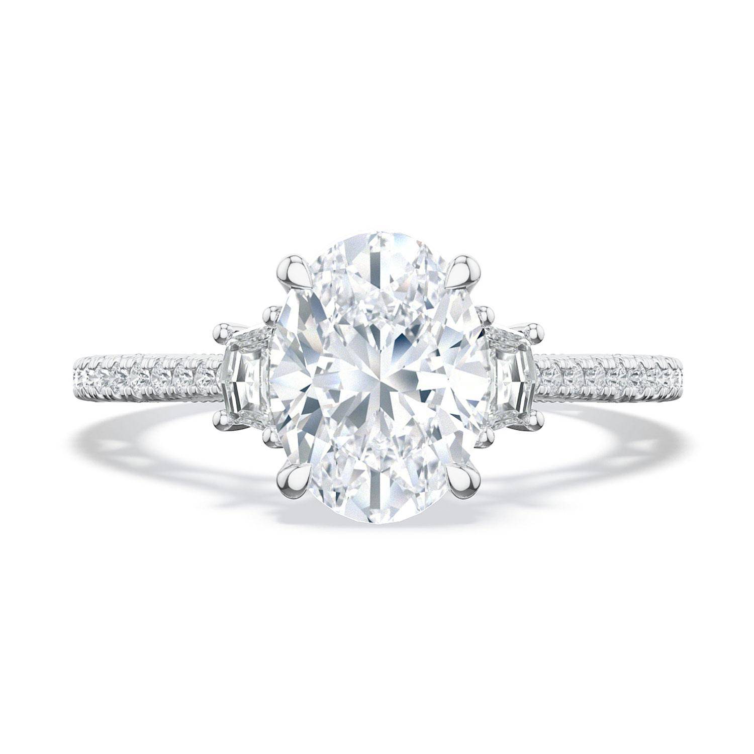 TACORI Lunetta Crescent Engagement Ring 272417OV75X55 TACORI Lunetta Crescent Engagement Ring 272417OV75X55