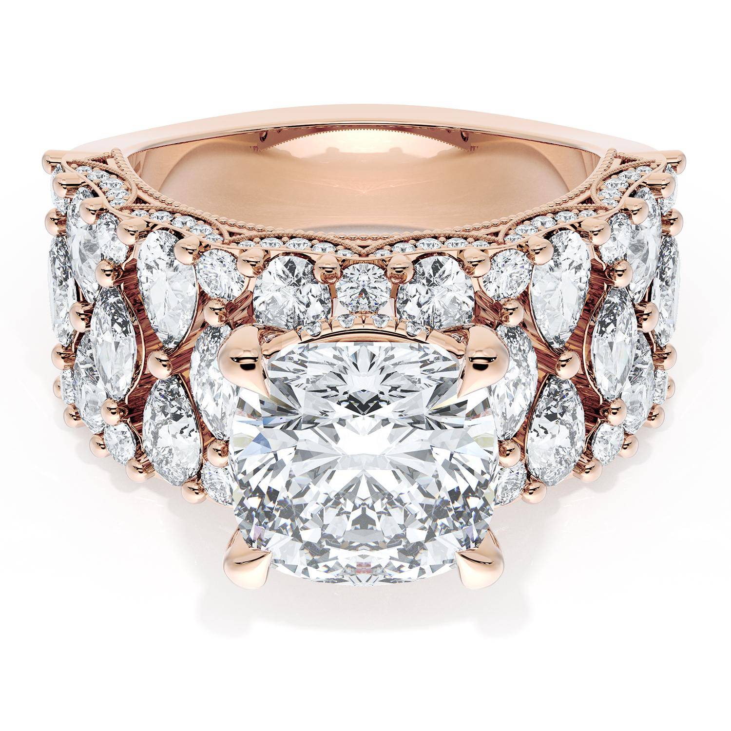 TACORI Classic Crescent,  RoyalT Engagement Ring 21CU912PK