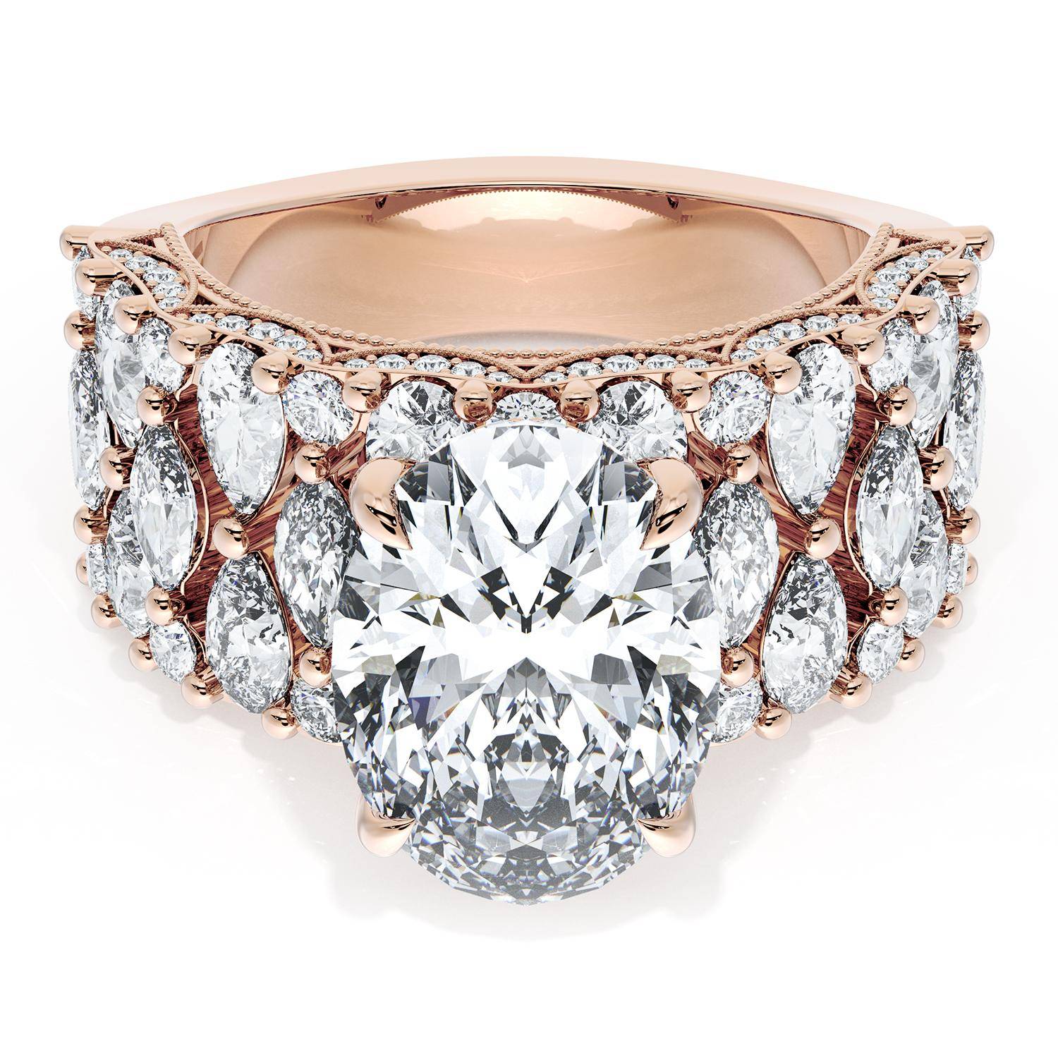 TACORI Classic Crescent,  RoyalT Engagement Ring 21OV125X912PK