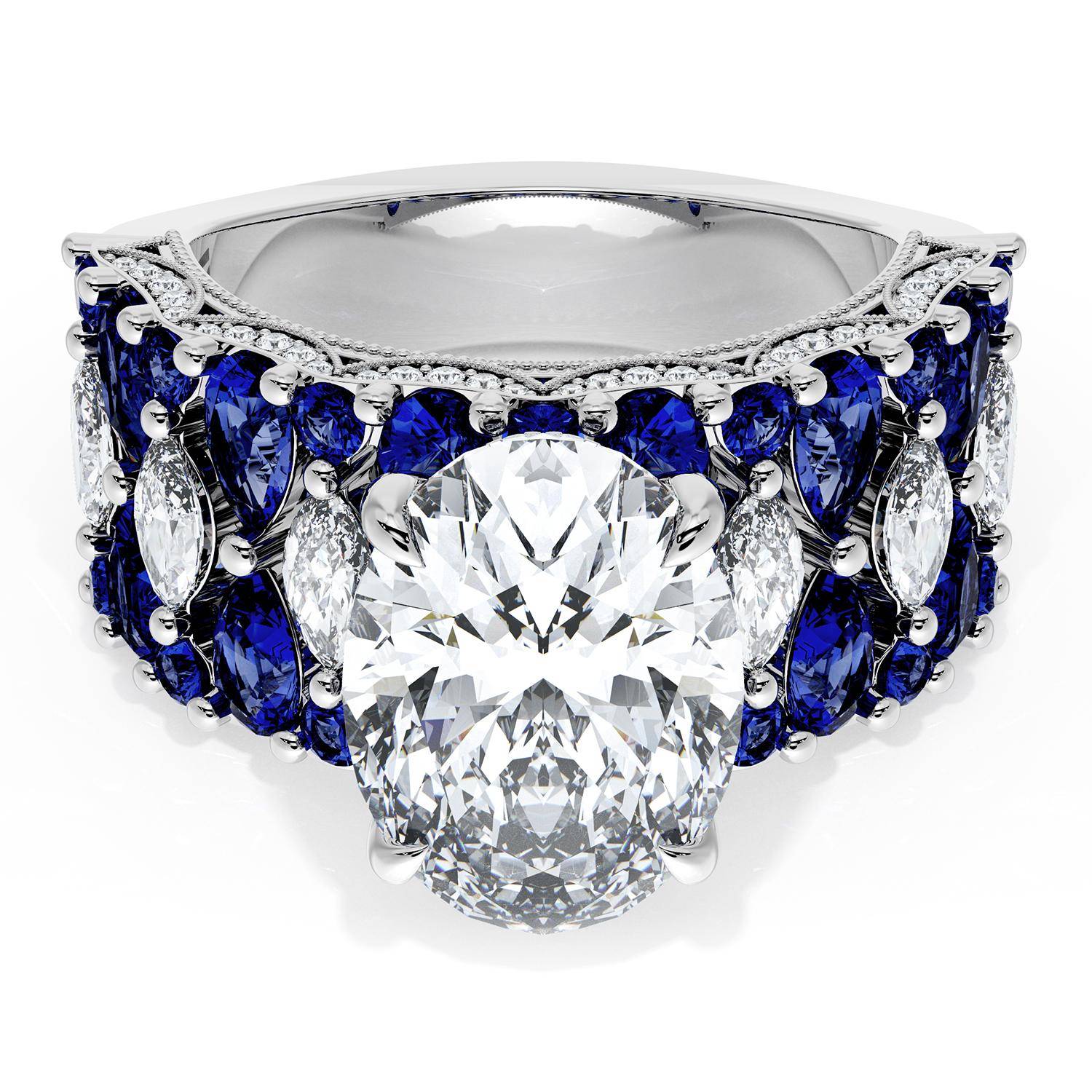 TACORI Classic Crescent, RoyalT Engagement Ring 21OV125X9BS312 TACORI Classic Crescent, RoyalT Engagement Ring 21OV125X9BS312