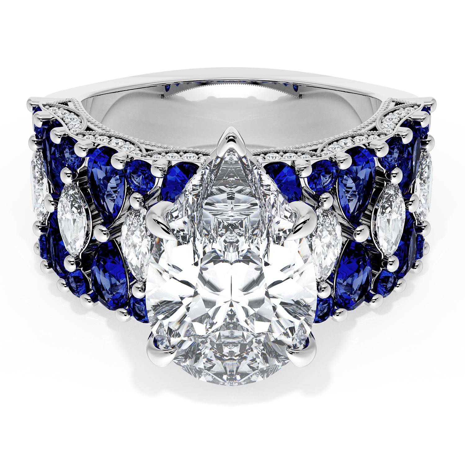 TACORI Classic Crescent, RoyalT Engagement Ring 21PS14X9BS312 TACORI Classic Crescent, RoyalT Engagement Ring 21PS14X9BS312