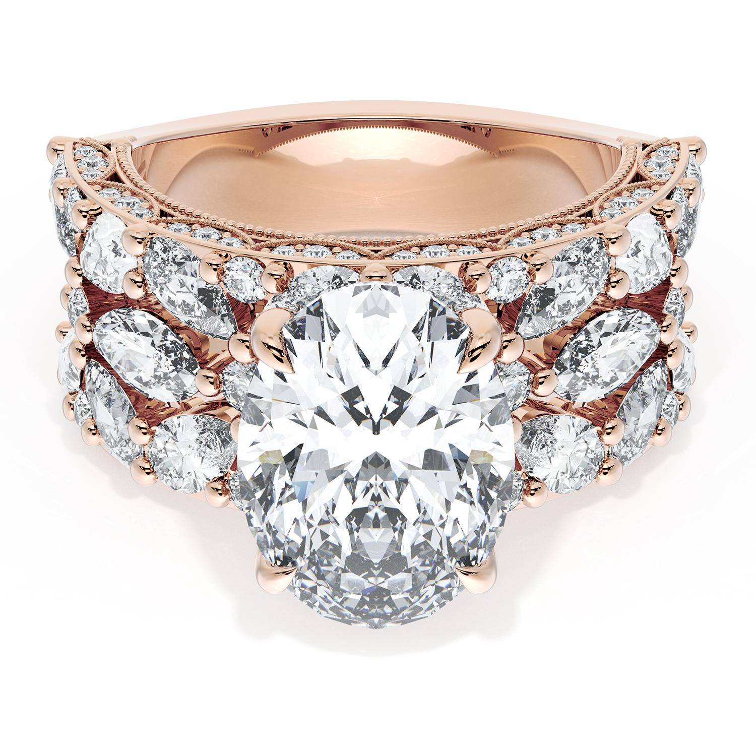 TACORI Classic Crescent, RoyalT Engagement Ring 22OV125X912PK TACORI Classic Crescent, RoyalT Engagement Ring 22OV125X912PK