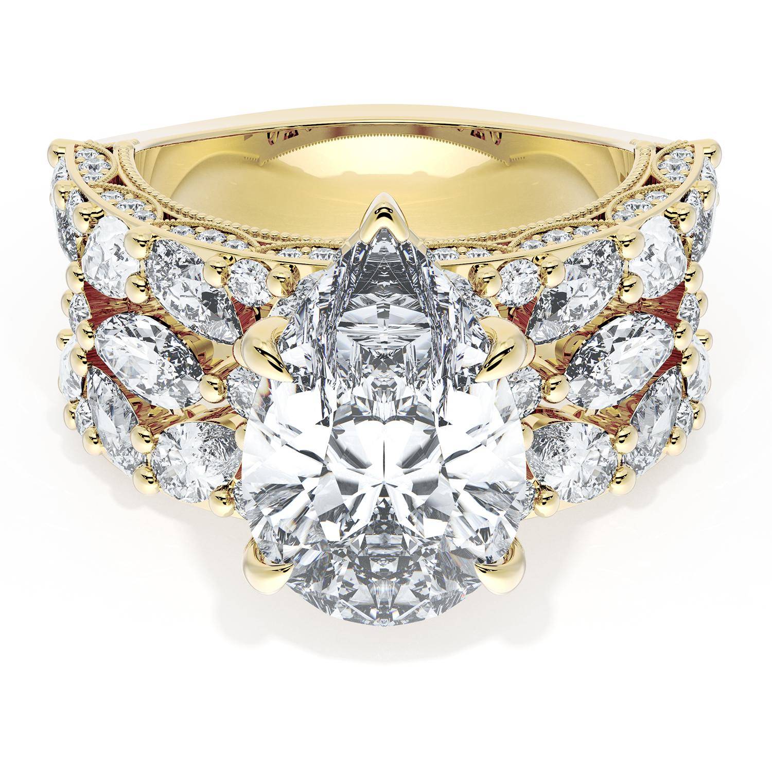 TACORI Classic Crescent, RoyalT Engagement Ring 22PS14X912Y TACORI Classic Crescent, RoyalT Engagement Ring 22PS14X912Y