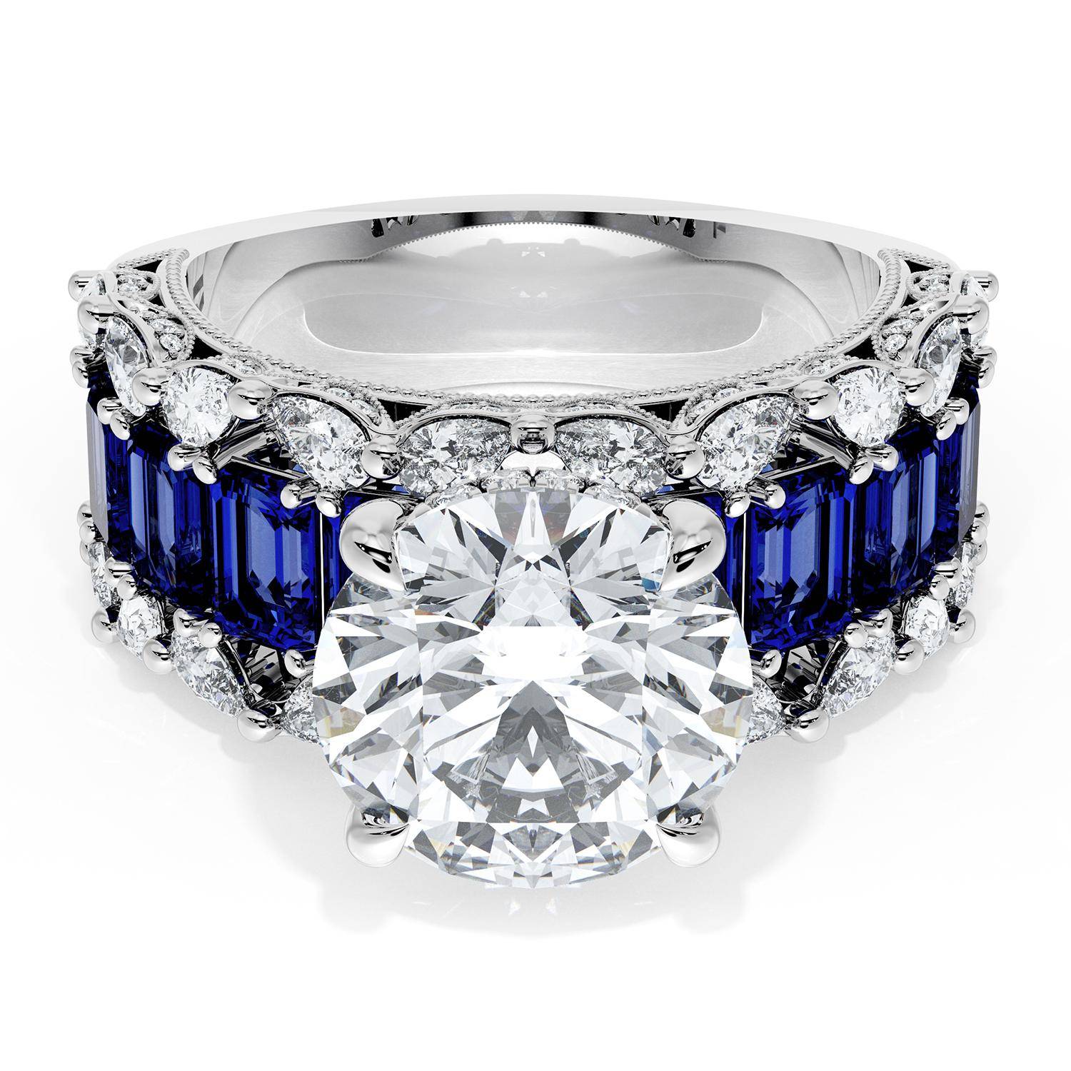 TACORI Classic Crescent, RoyalT Engagement Ring 23RD10BS212 TACORI Classic Crescent, RoyalT Engagement Ring 23RD10BS212