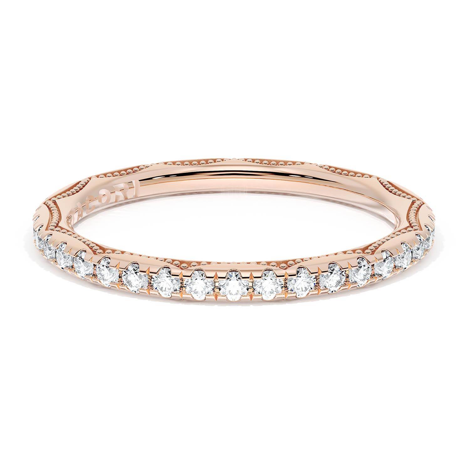 TACORI Founder's Collection Wedding Wedding Band HT2586BETPK TACORI Founder's Collection Wedding Wedding Band HT2586BETPK