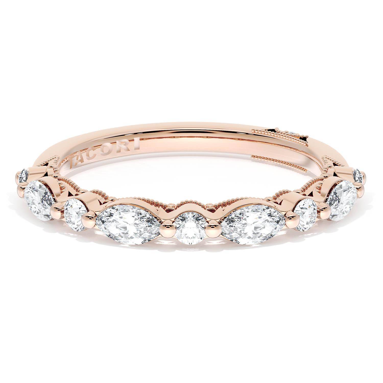 TACORI Sculpted Crescent Wedding Wedding Band 272828B12PK TACORI Sculpted Crescent Wedding Wedding Band 272828B12PK
