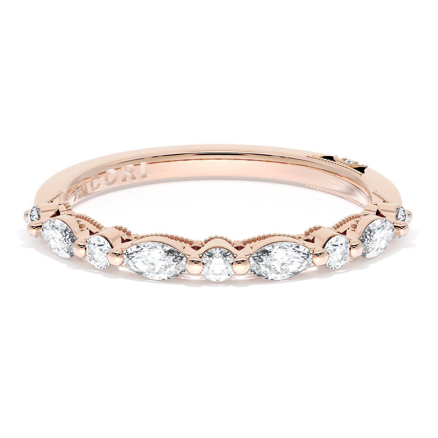 TACORI Sculpted Crescent Wedding Wedding Band 272822B12PK TACORI Sculpted Crescent Wedding Wedding Band 272822B12PK