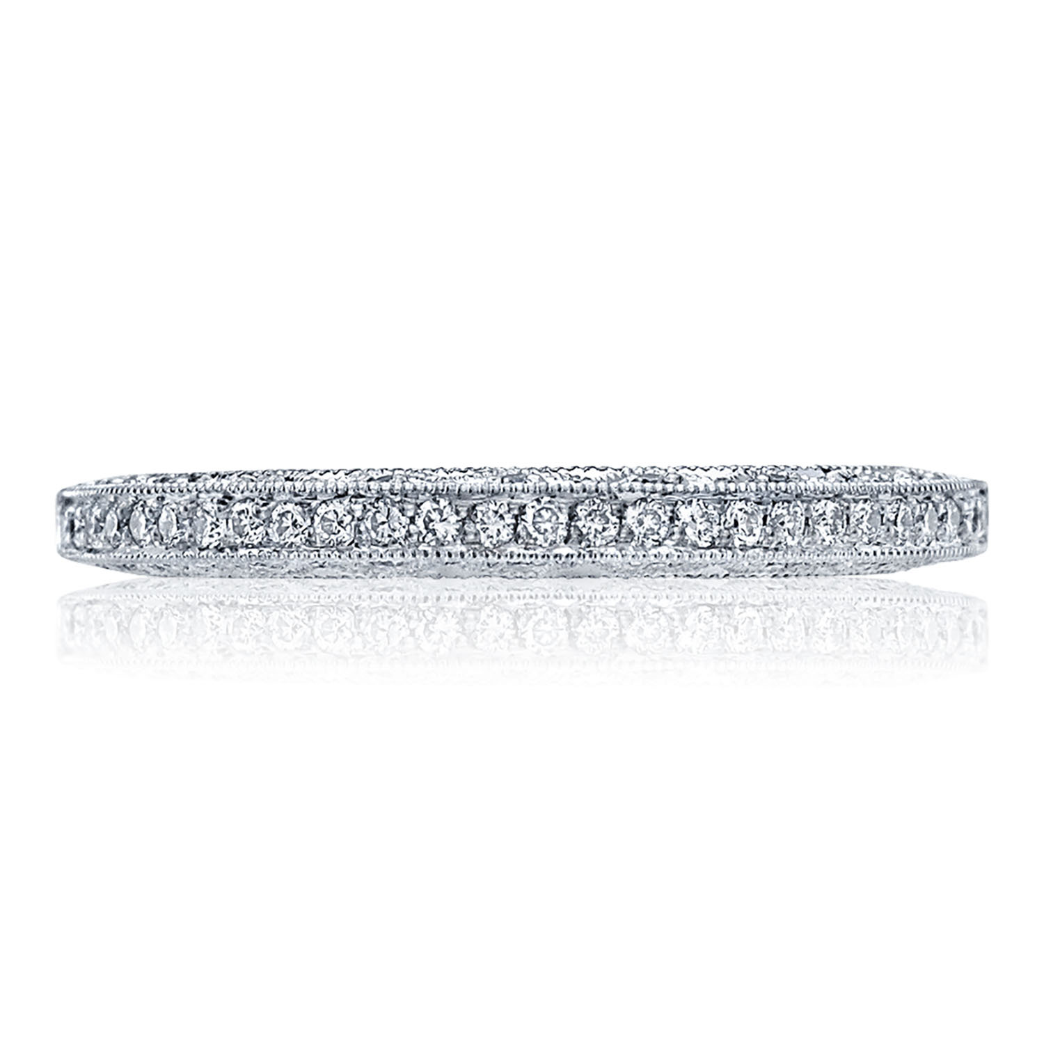 TACORI Classic Crescent Wedding Wedding Band 2616B12XW TACORI Classic Crescent Wedding Wedding Band 2616B12XW